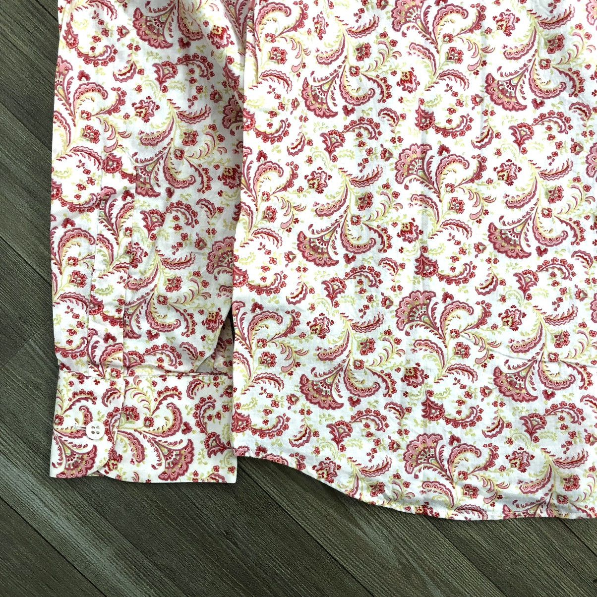Designer × Vintage × agnes b. Vintage Agnes B. Paris Floral Spring Time Long Shirt Size US S / EU 44-46 / 1 - 10 Thumbnail