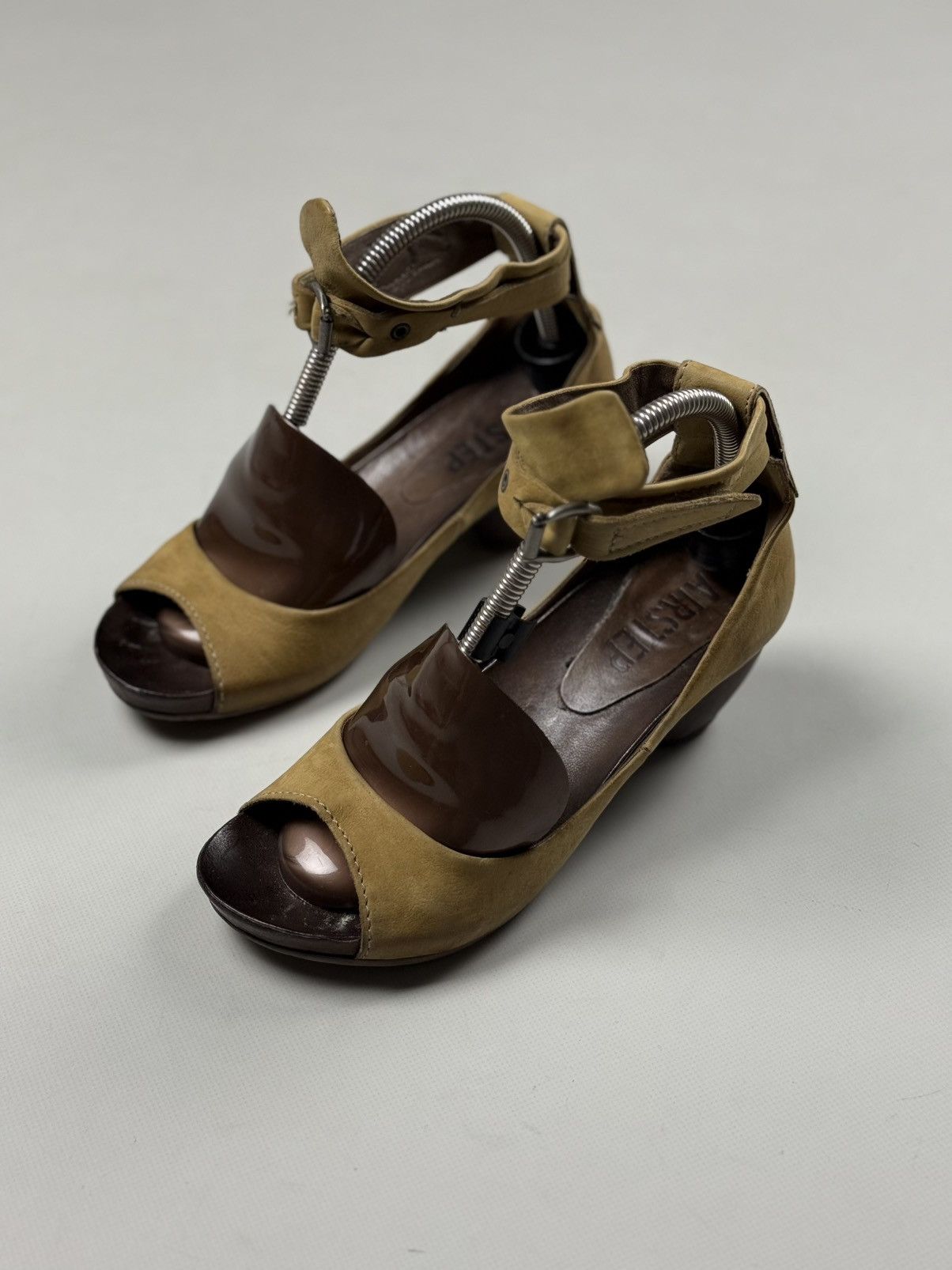 A.S.98 A.S. 98 Airstep Ladies Leather Avant-Garde Heels Shoes Size US 6 / IT 36 - 9 Thumbnail