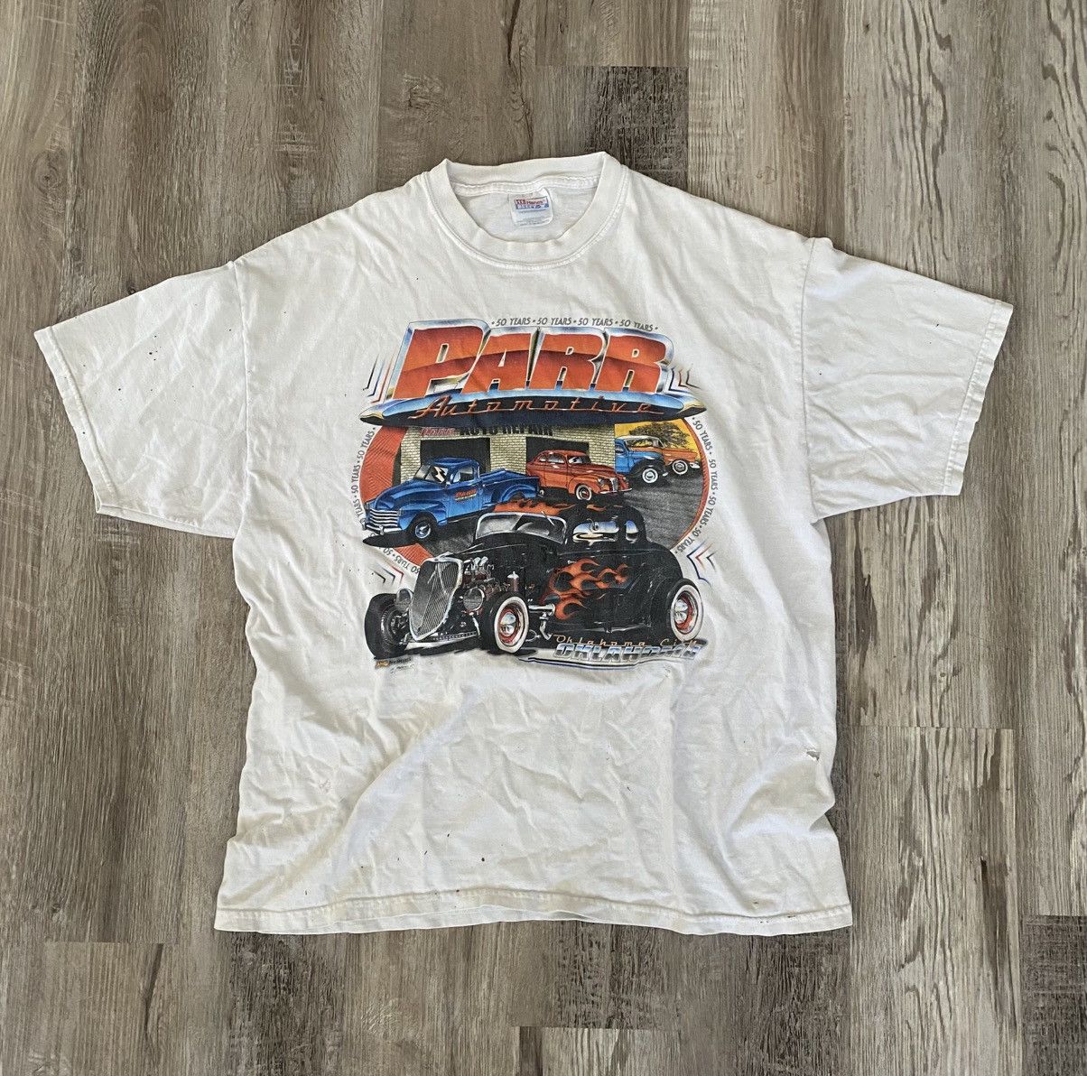 Vintage Vintage Hot Rod Tee Size US XL / EU 56 / 4 - 1 Thumbnail