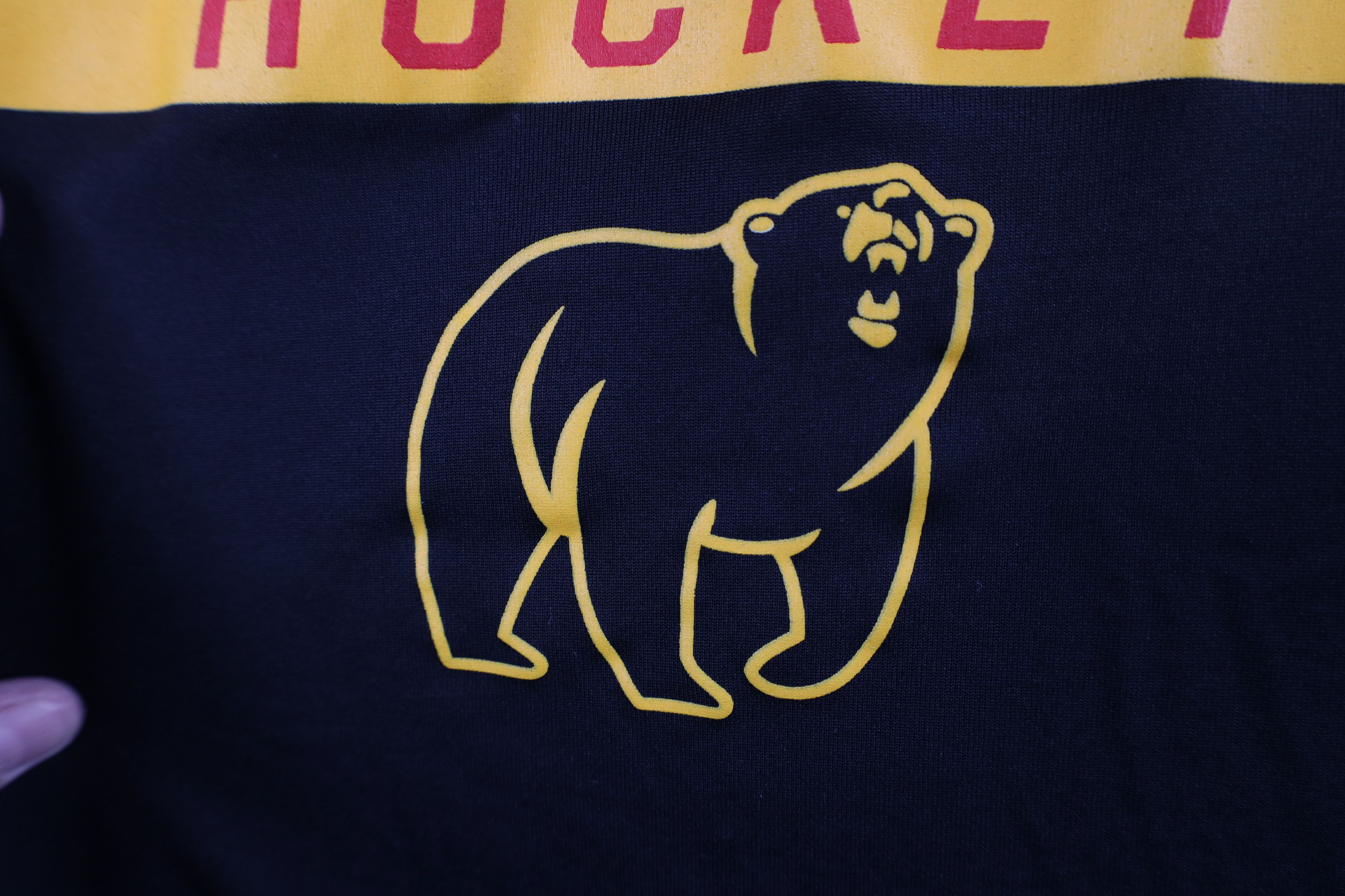 Adidas Adidas Maryland Black Bears Hockey Long Sleeve T-Shirt Size US L / EU 52-54 / 3 - 5 Thumbnail