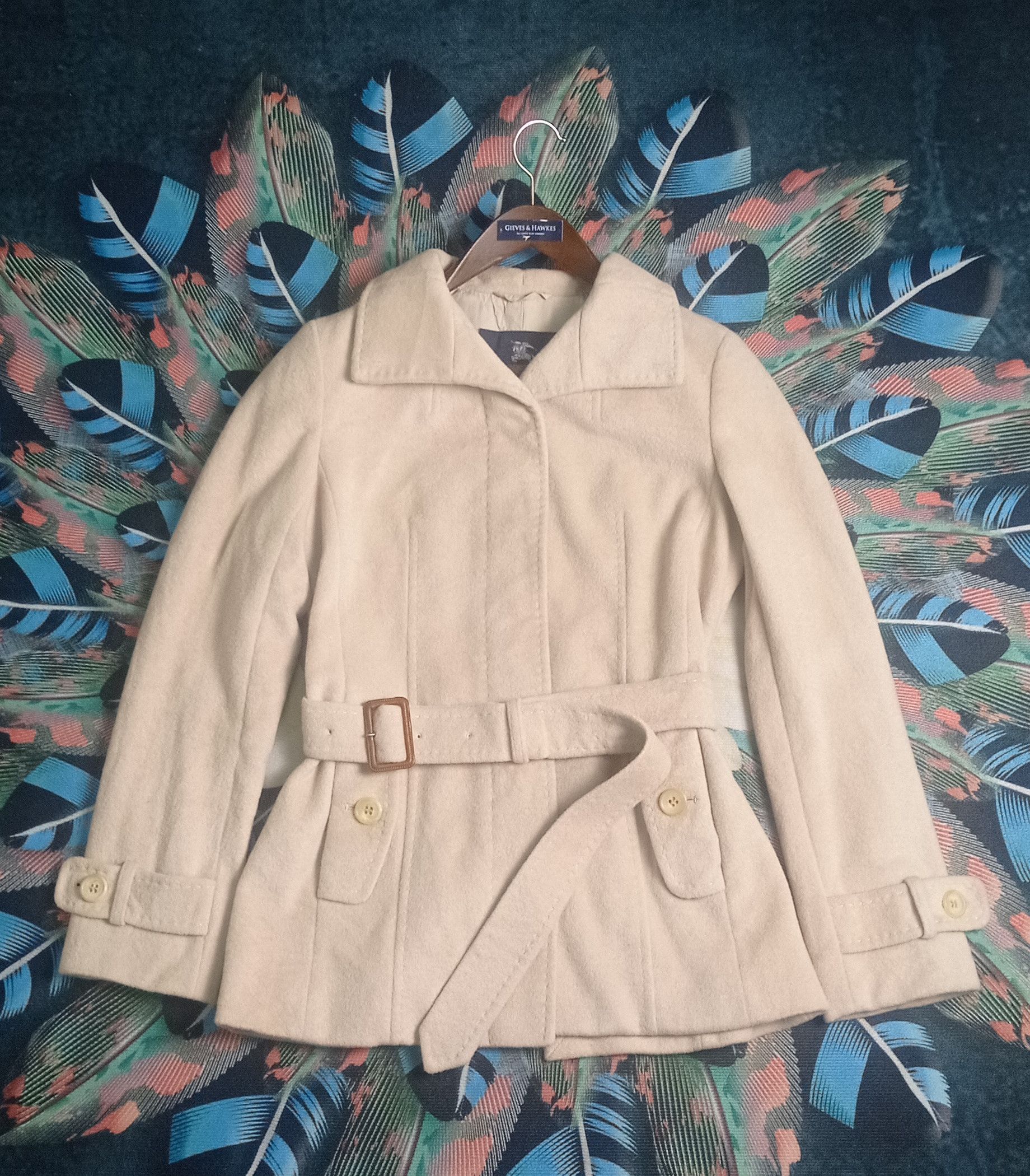 Burberry × Burberry Prorsum 💖Burberry London Angora Jacket💖 Size S / US 4 / IT 40 - 1 Thumbnail