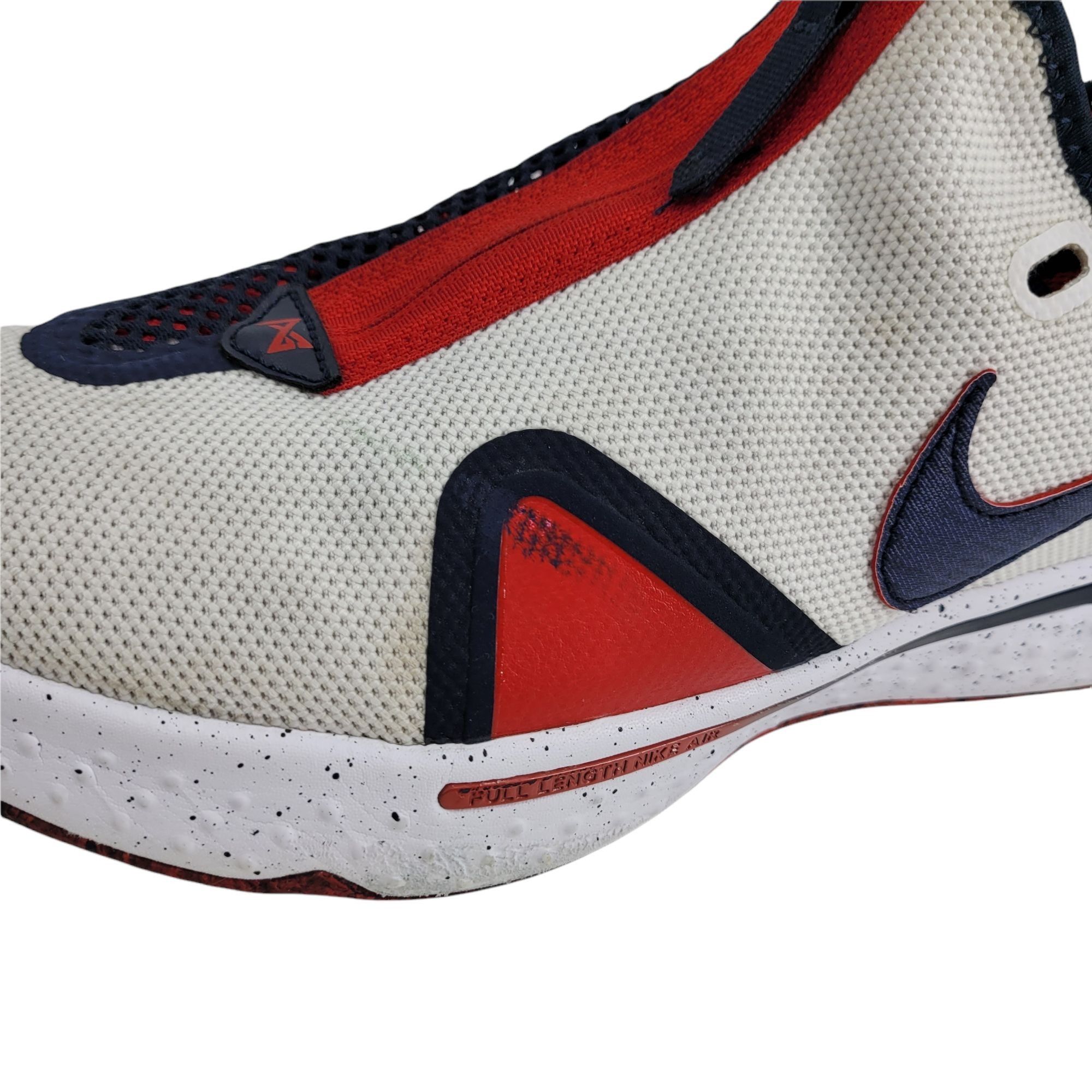 Nike Nike PG 4 USA Colorway Low Top Sneakers Sz 10.5 Hidden Lace Size US 10.5 / EU 43-44 - 4 Thumbnail