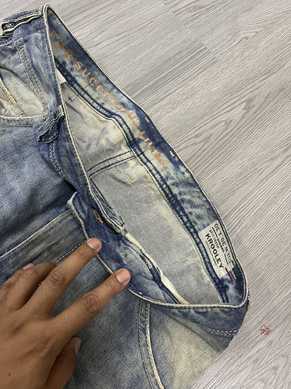Diesel × Vintage Diesel krooley denim Size US 30 / EU 46 - 4 Thumbnail