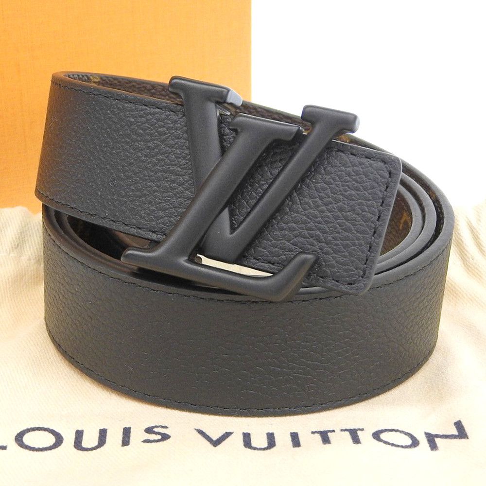 Louis Vuitton Louis Vuitton Louis Vuitton Leather Monogram Reversible Belt 30MM M0594W Leather Belt M0594W in Excellent Condition Size ONE SIZE - 1 Thumbnail
