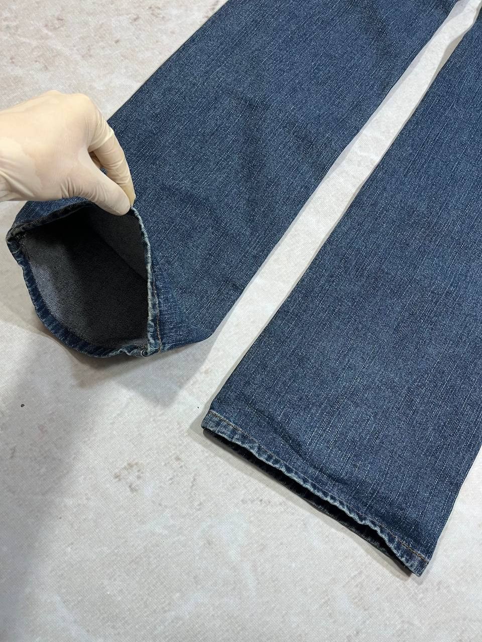 Diesel × Vintage Diesel Flared Jeans archive Baggy washed vintage y2k denim Size 27" / US 4 / IT 40 - 6 Thumbnail