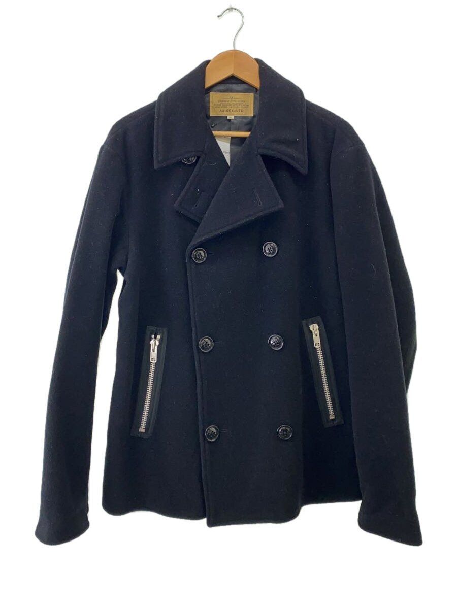Avirex Avirex Plain Wool Peacoat Black Size US XL / EU 56 / 4 - 1 Thumbnail