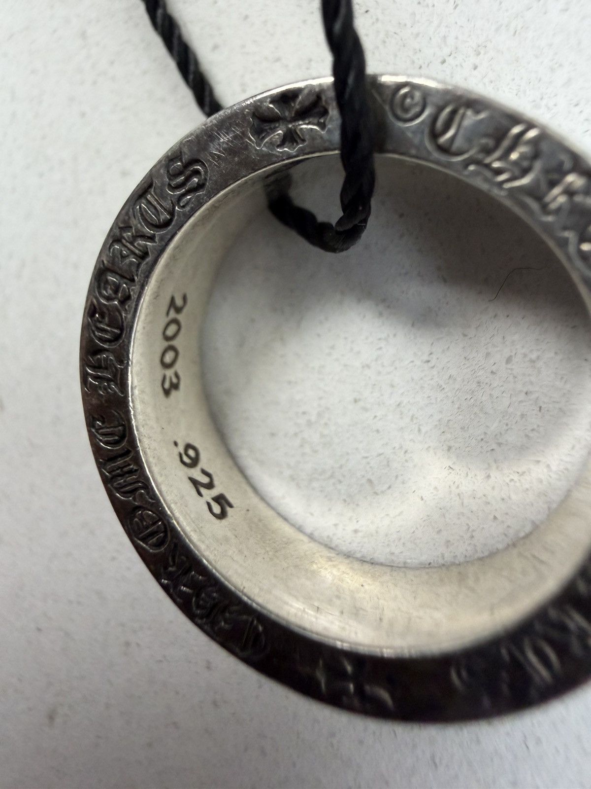 Chrome Hearts Chrome Hearts Forever Silver Ring (Size 7.5) Size ONE SIZE - 3 Thumbnail
