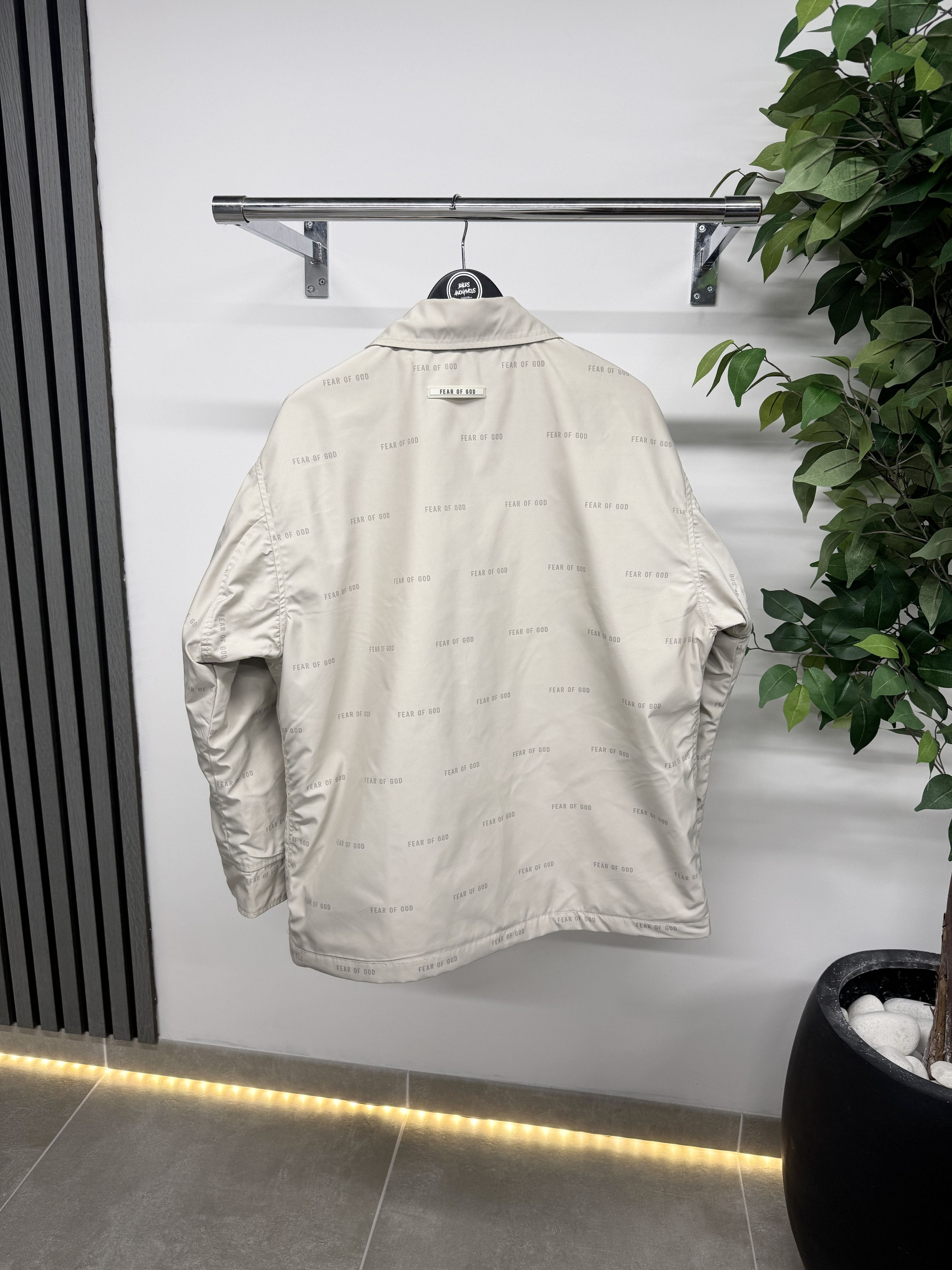 Fear of God Fear Of God All Over Print Track Jacket In Beige RRP £1135 Size US S / EU 44-46 / 1 - 2 Thumbnail