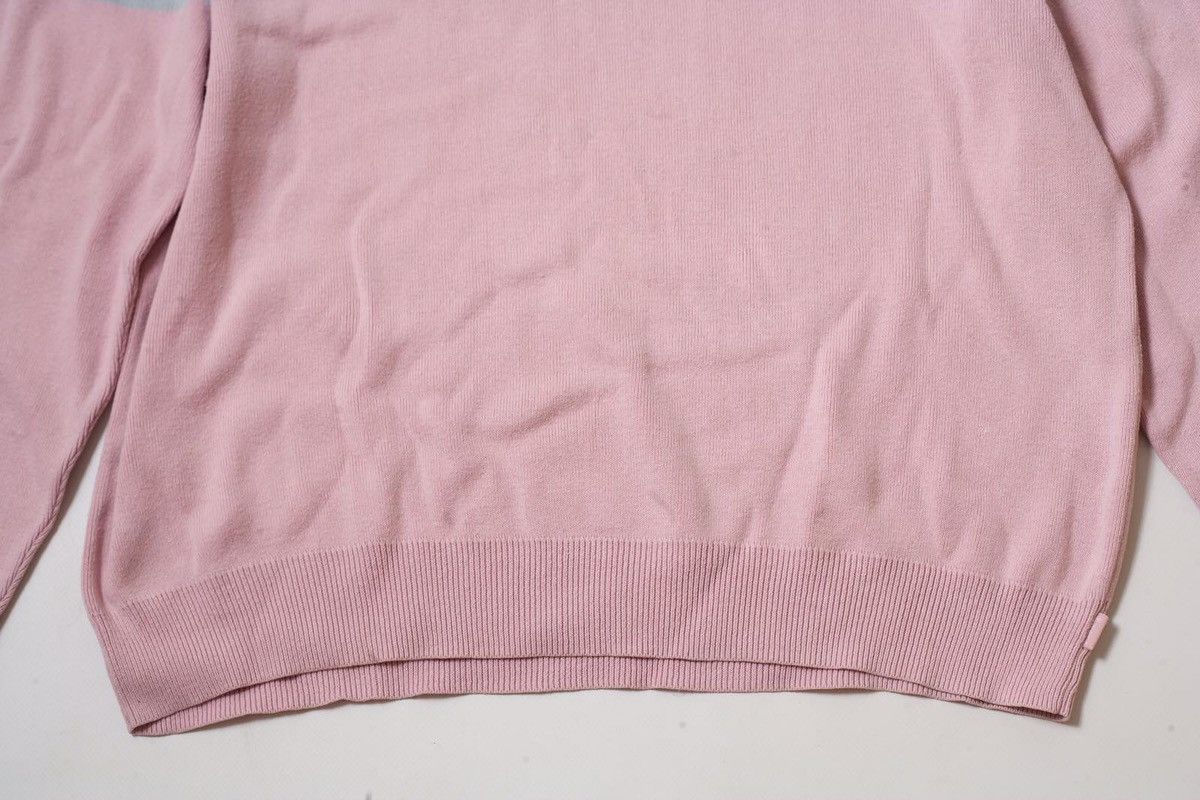 Supreme supreme logo pink sweater Size US M / EU 48-50 / 2 - 2 Thumbnail