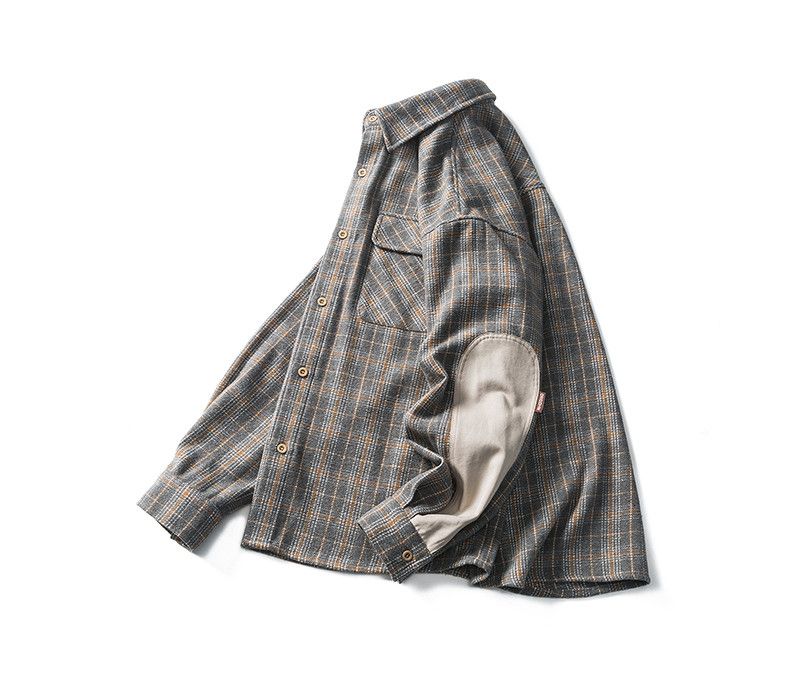 Flannel × Japanese Brand Thicken Sanding Plaid Shirt Size US XL / EU 56 / 4 - 3 Thumbnail