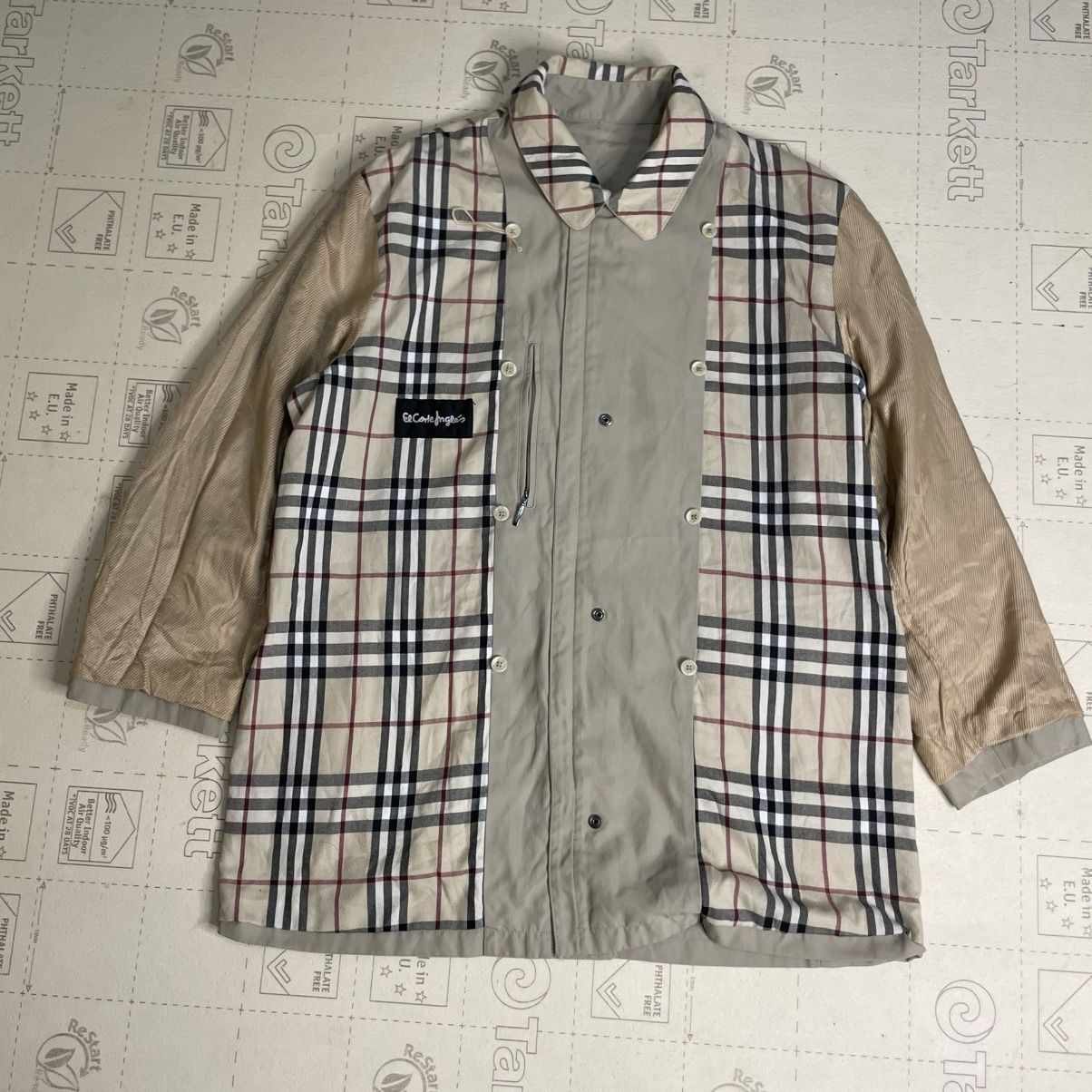 Burberry Burberry LONDON coat jacket nova check polyurethane MENS Size US L / EU 52-54 / 3 - 9 Thumbnail