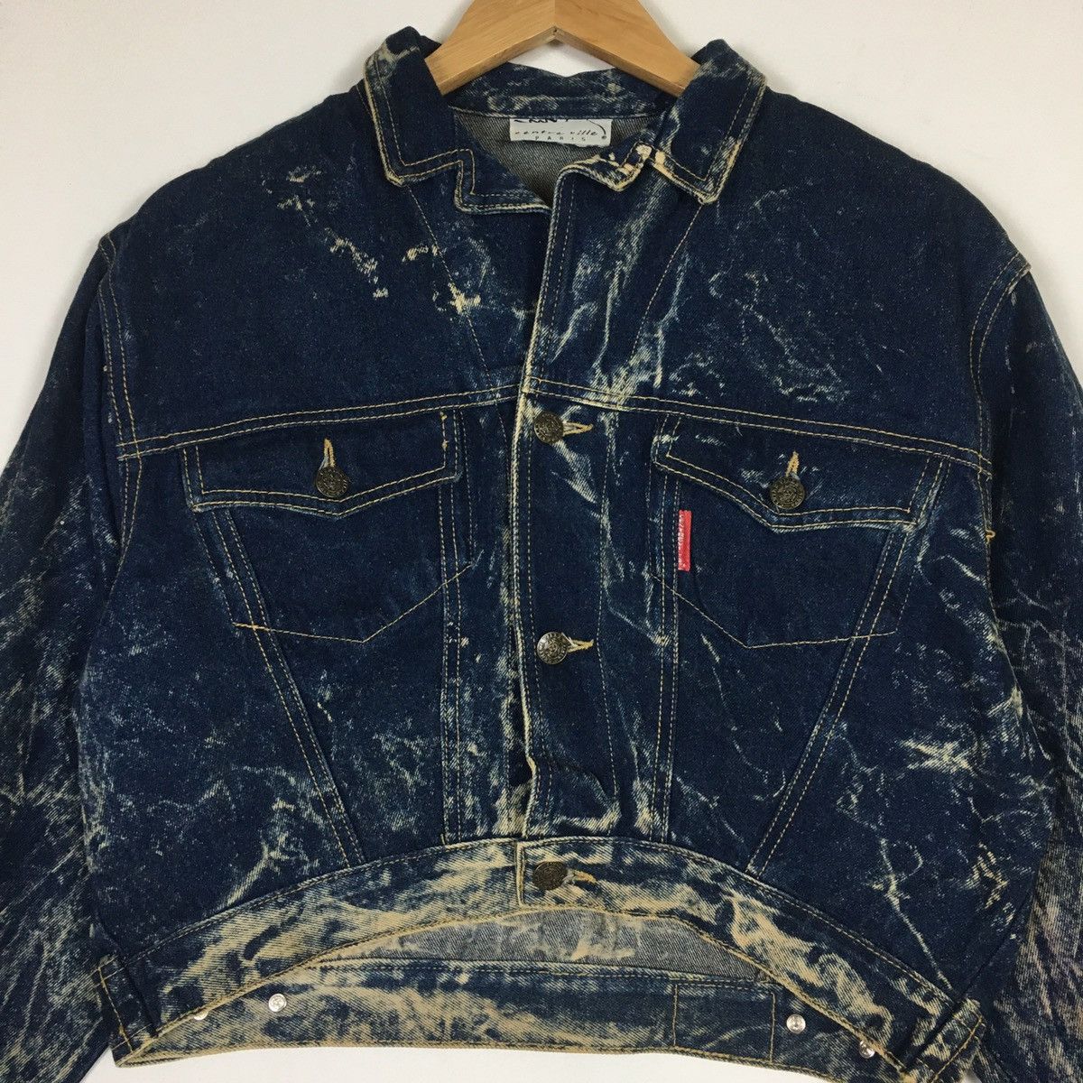 Vintage Vintage Centre Ville Paris Boxy denim Size US M / EU 48-50 / 2 - 5 Thumbnail