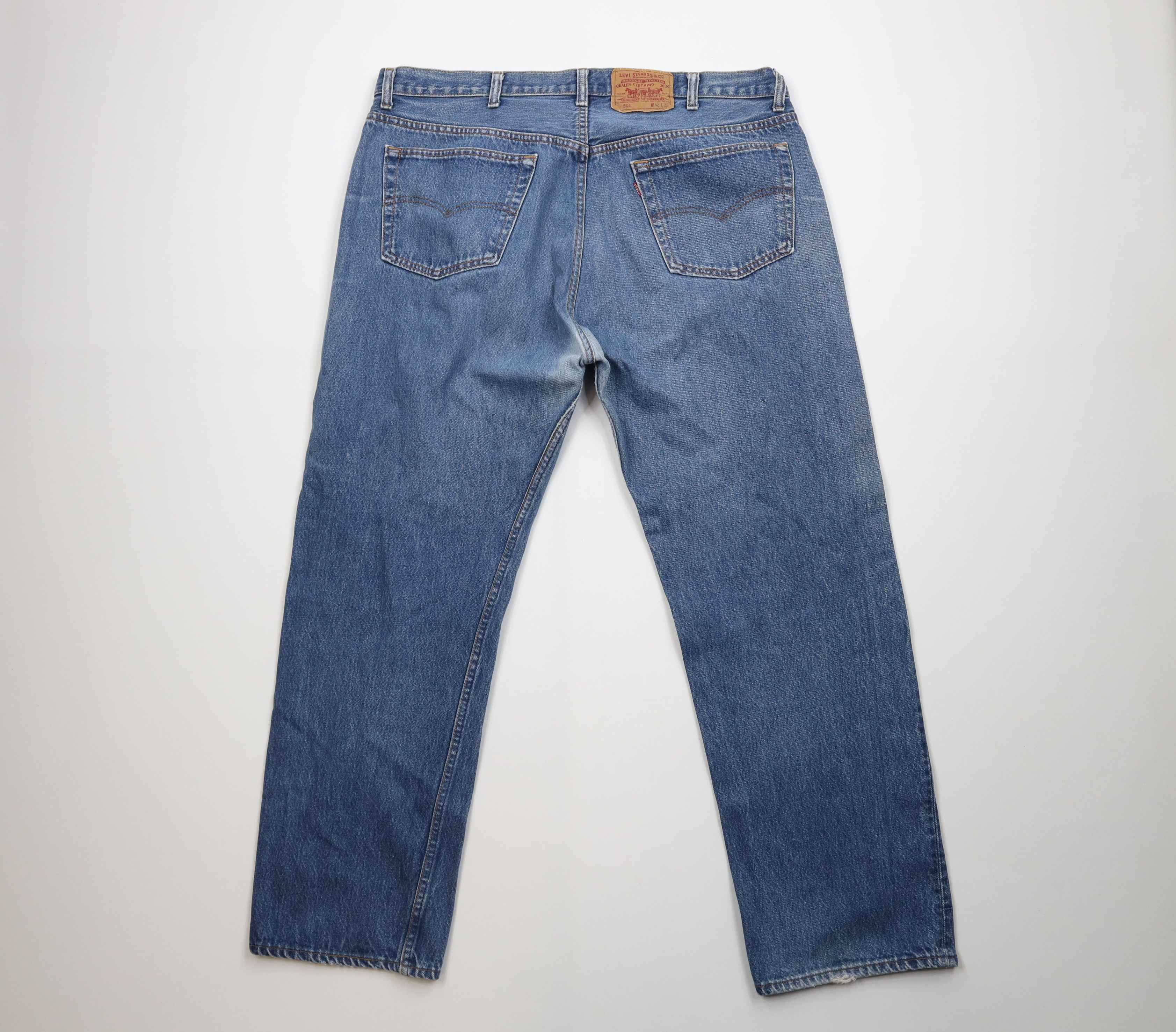 Levi's Vintage 90s Levis 501xx Button Fly Original Fit Jeans USA Size US 42 / EU 58 - 10 Thumbnail