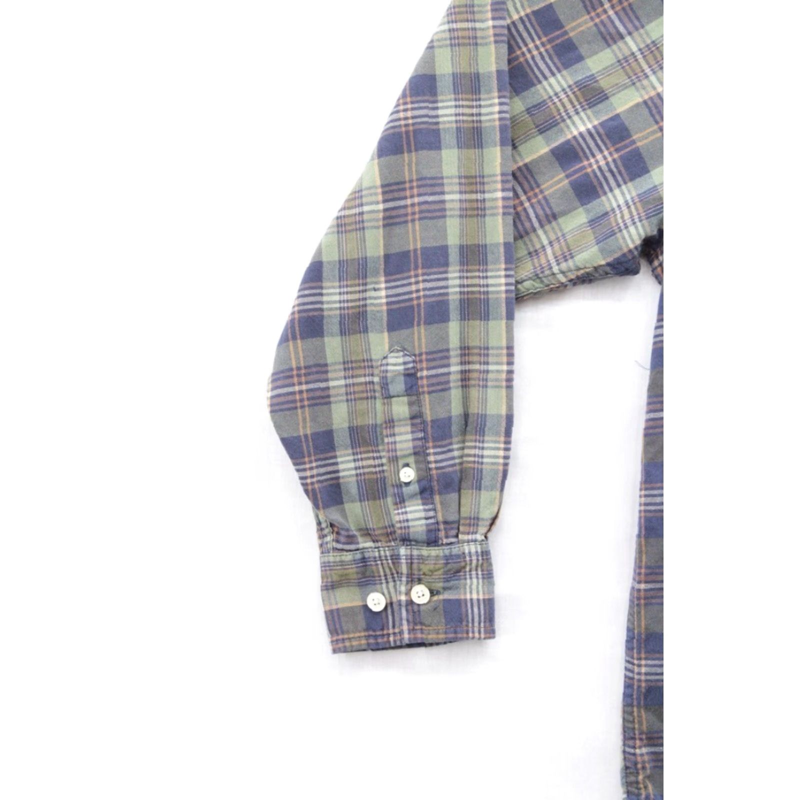 Vintage Robert Stock Shirt Mens Large Long Sleeve Button-Down Green Plaid Preppy City Classic Retro Modern Shirt Size US L / EU 52-54 / 3 - 3 Thumbnail