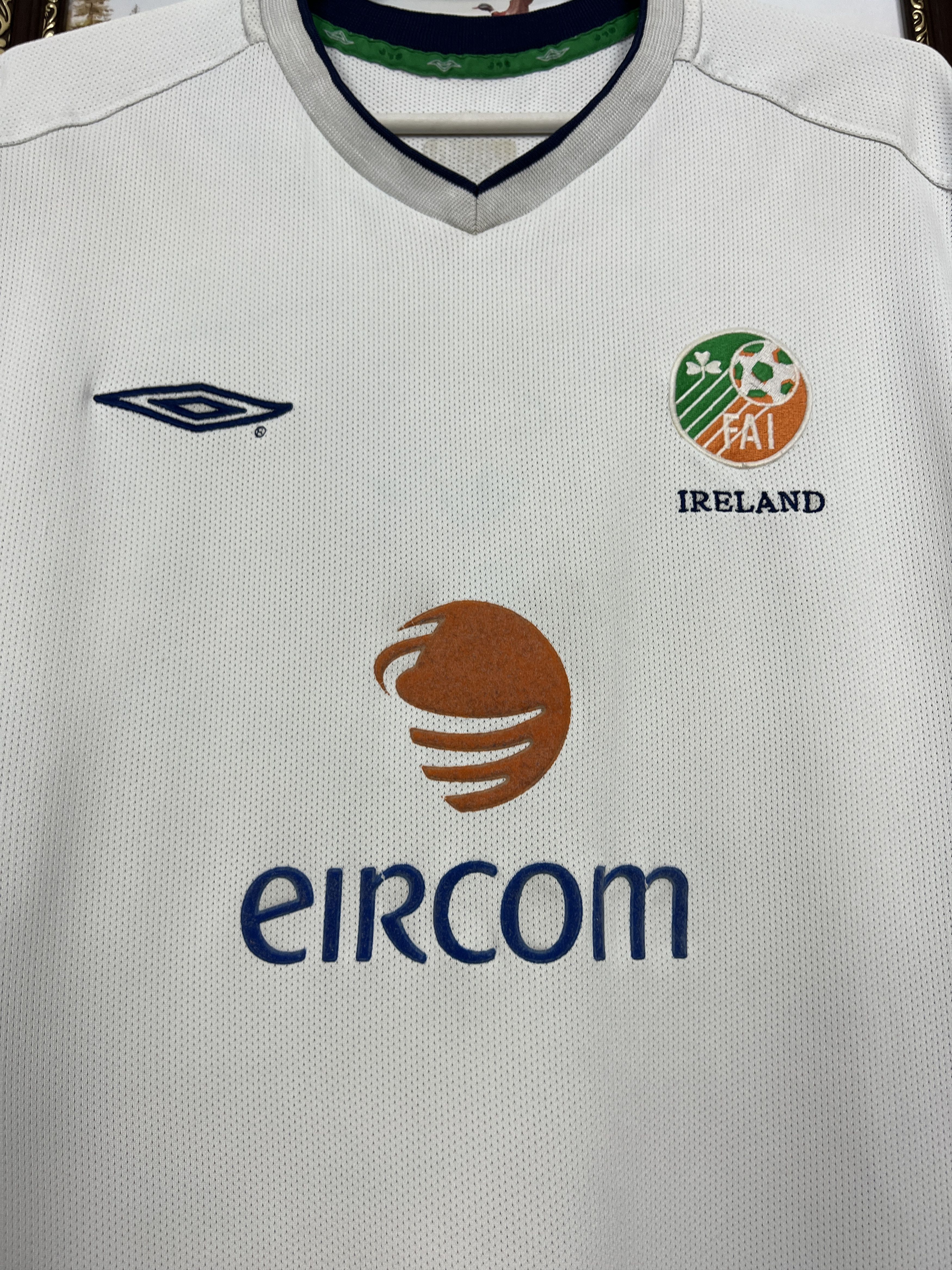 Umbro Vintage 90's Umbro Republic Of Ireland Football Train Shirt Size US XXL / EU 58 / 5 - 3 Thumbnail