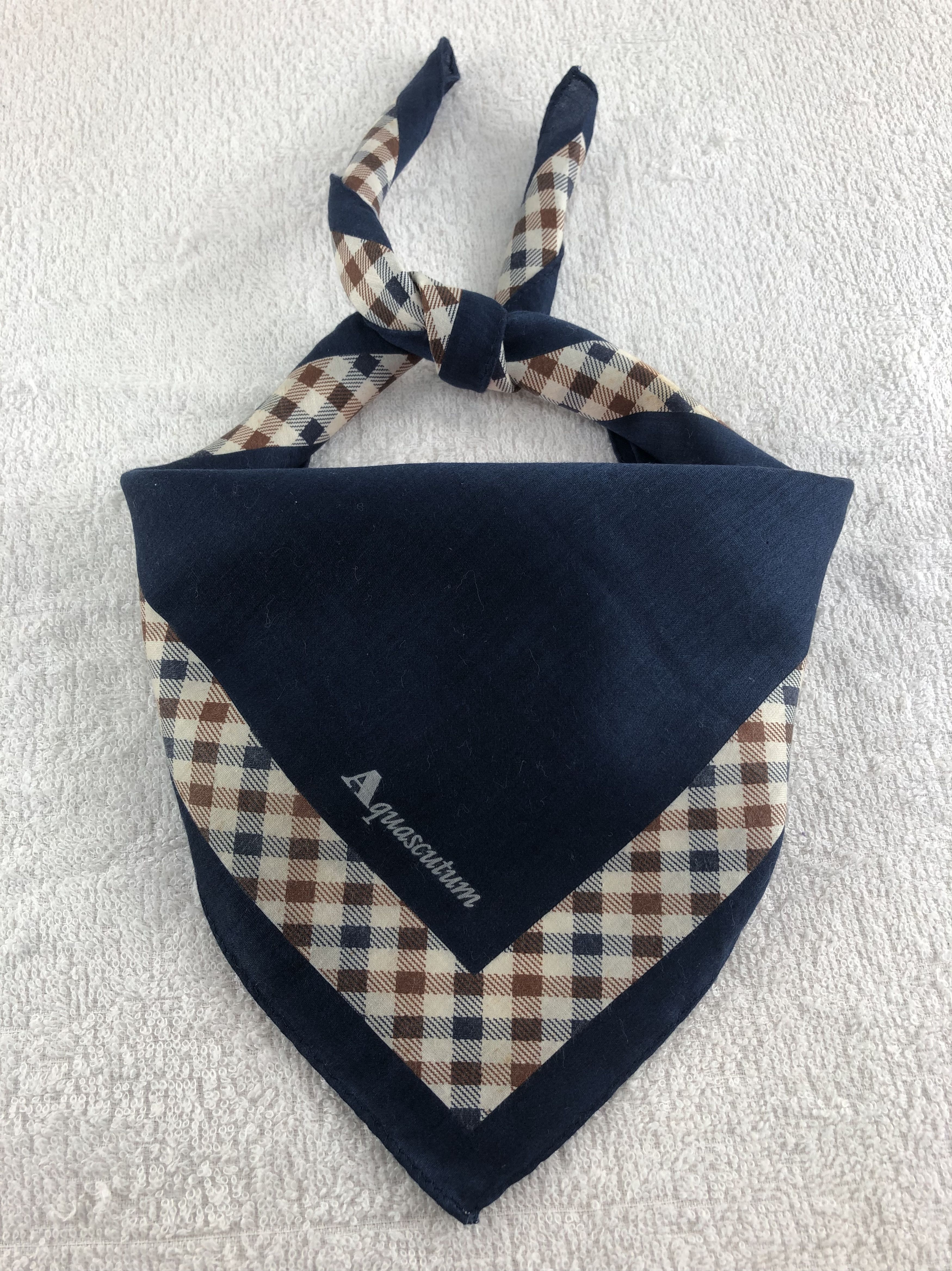 Aquascutum Aquasqutum Handkerchief / Bandana / Neckerchief C324 Size ONE SIZE - 1 Thumbnail