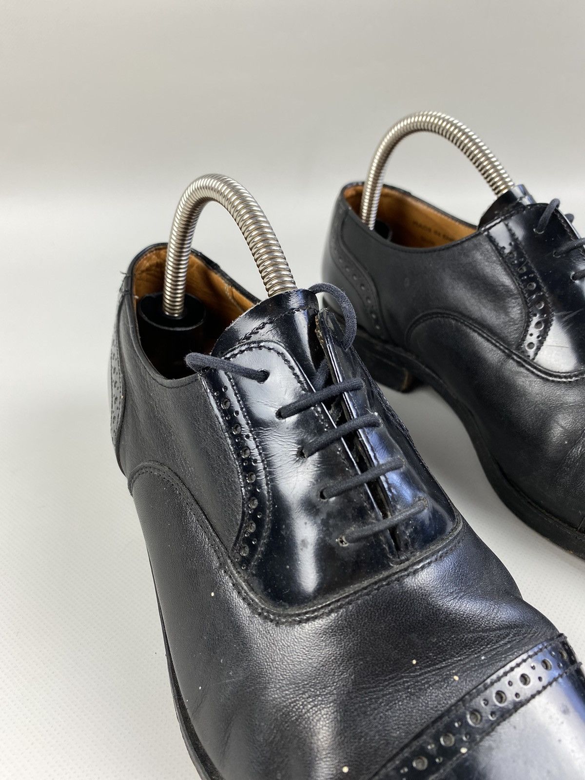 Sanders Sanders England Andy men’s leather formal Oxford shoes Size US 8 / EU 41 - 6 Thumbnail