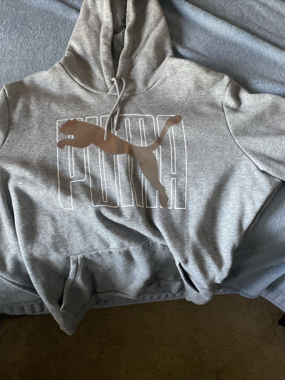 Puma Puma Men’s Gray Size XL Pullover Sweatshirt Size US XL / EU 56 / 4 - 1 Thumbnail