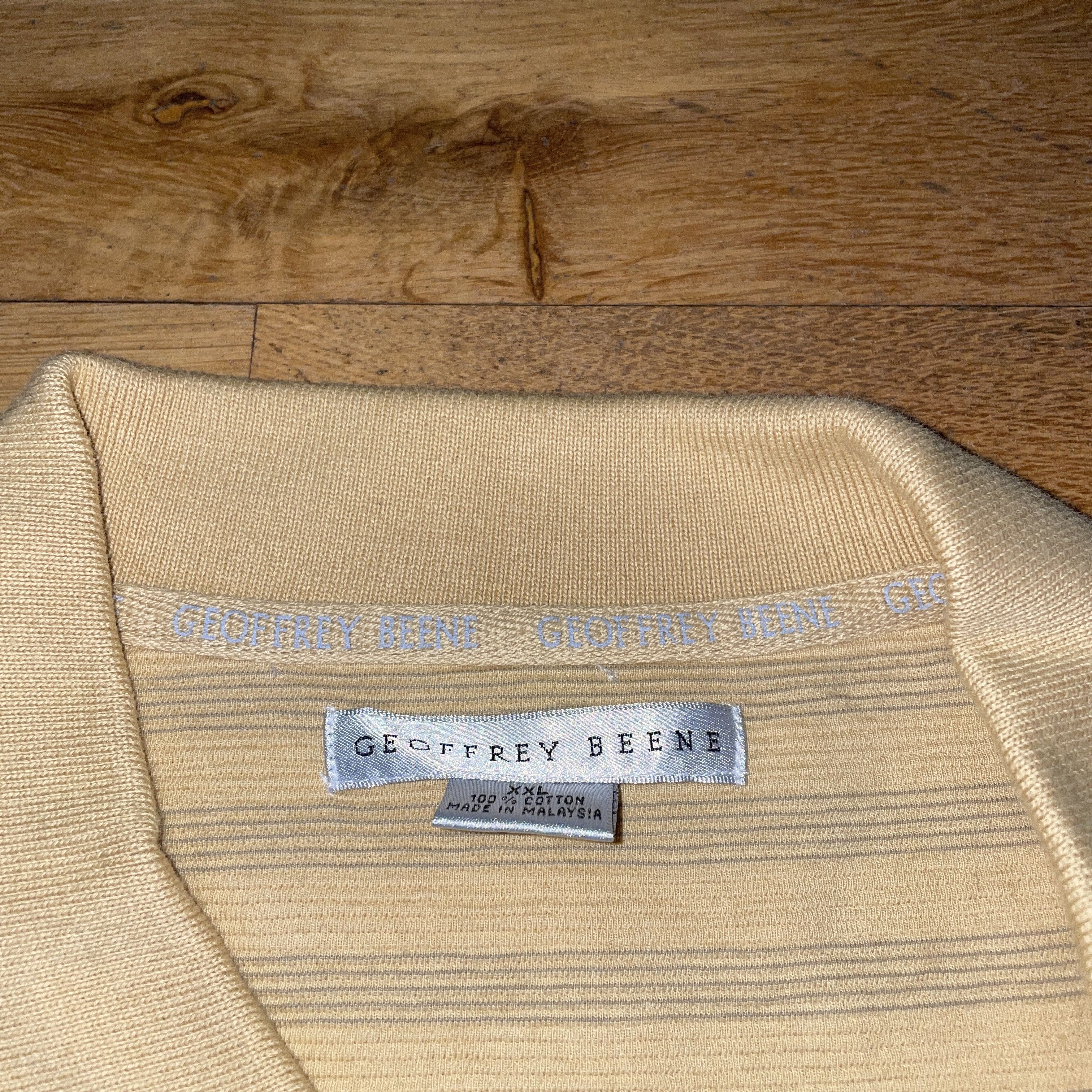 Geoffrey B. Small × Vintage Geoffrey Beene Men's Fashion Longsleeve Sweatshirt Size 2 Xl Size US XXL / EU 58 / 5 - 2 Thumbnail