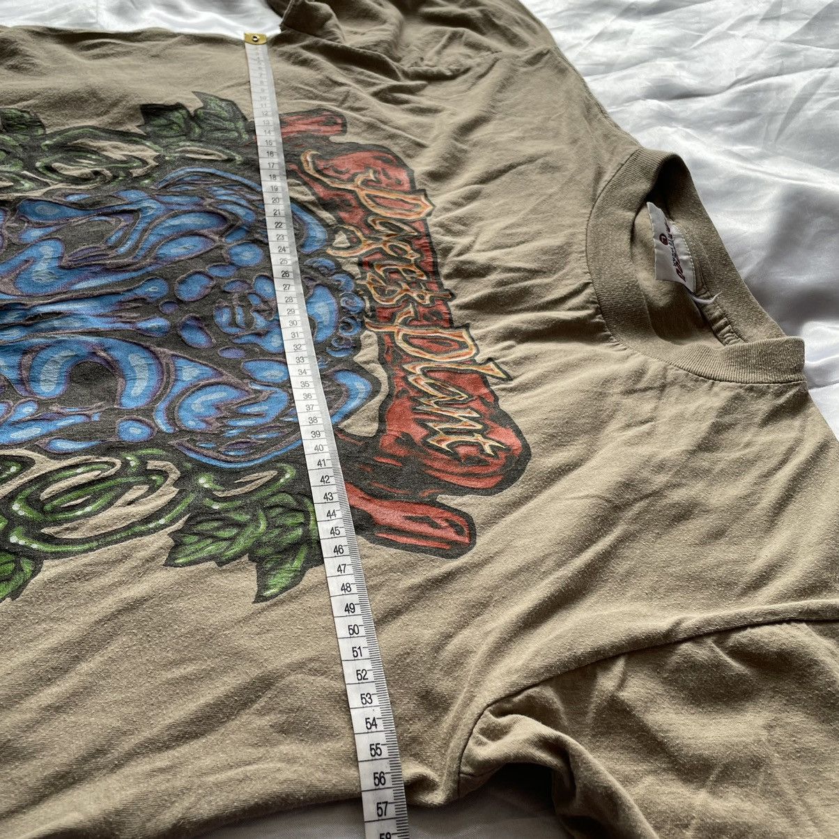 Band Tees × Vintage 1998 Page and Plant Shirt Led Zeppelin Travis