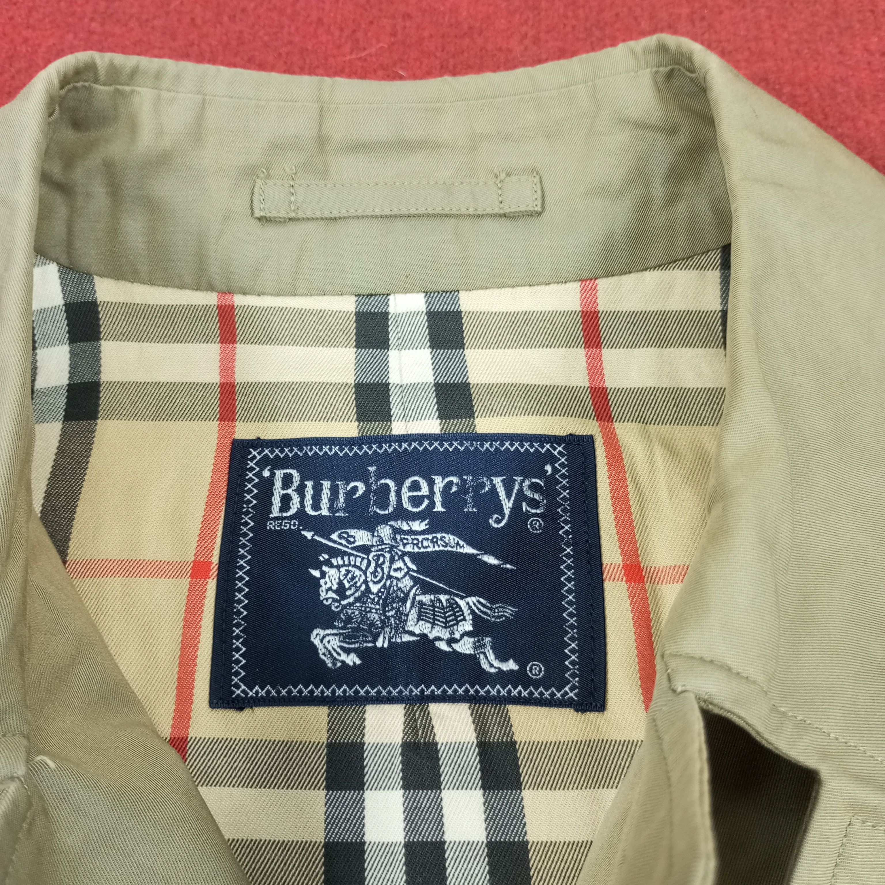 Burberry × Vintage Burberrys Fashion Winter Style Trench Coat Jacket Size US M / EU 48-50 / 2 - 8 Thumbnail