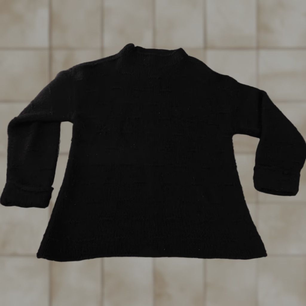 Coldwater Creek Coldwater Creek Sweater Black Womens Wool Acrylic Long Sleeve Turtleneck 3X Pullover Outdoor Geometric Knit Soft Comfort Plus Size Womens** Size XXL / US 16-18 / IT 52-54 - 1 Thumbnail