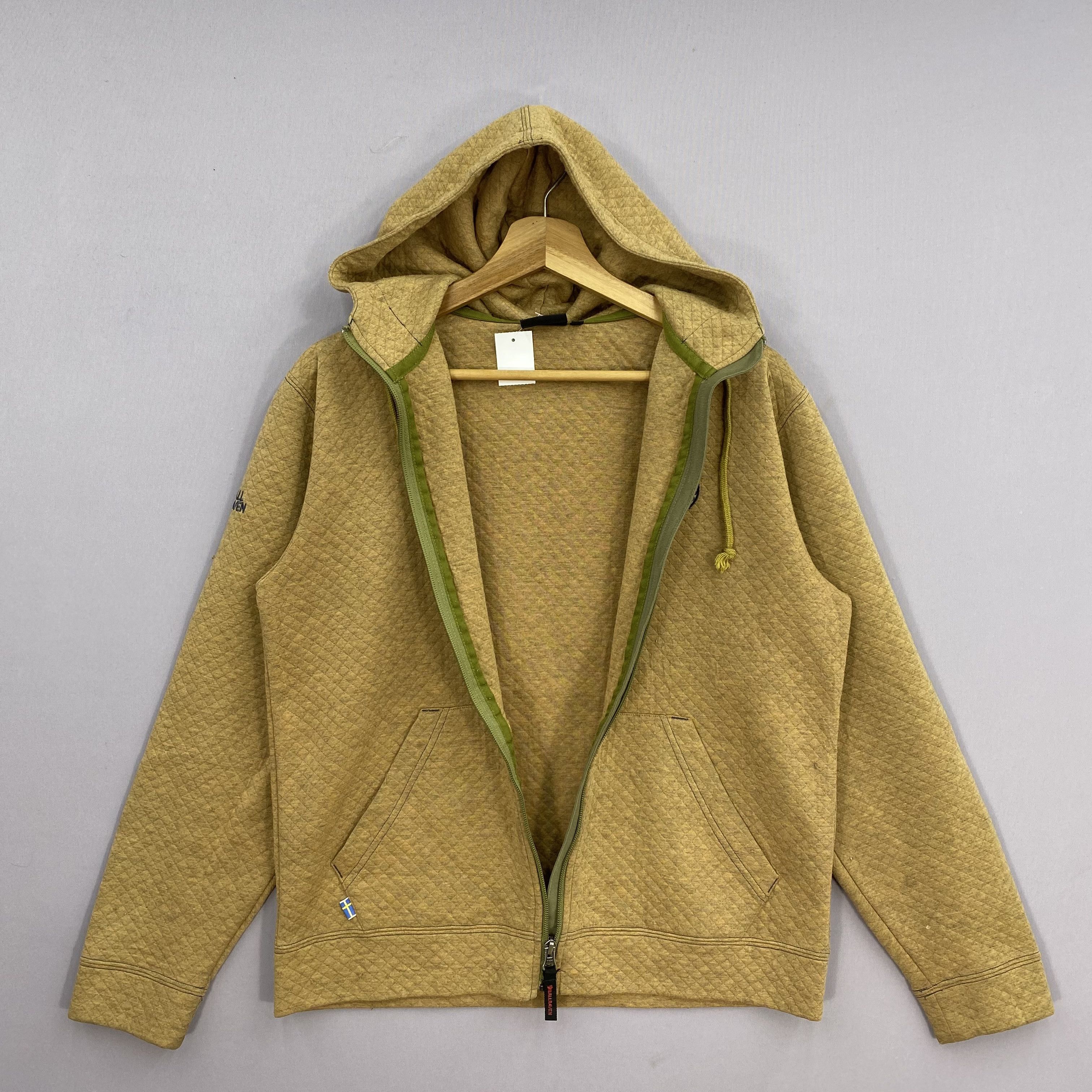 Fjallraven Vintage Fjallraven Quilted Zip Up Hoodie Sweatshirt Kanken Size US M / EU 48-50 / 2 - 3 Thumbnail