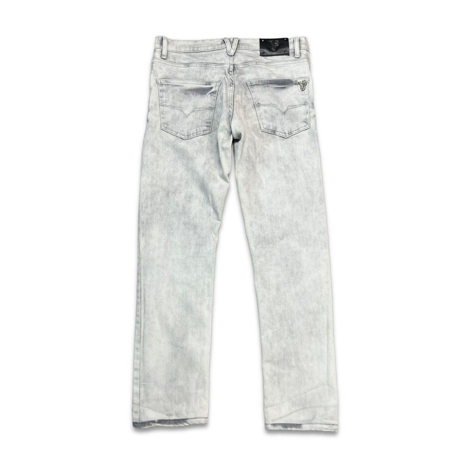 Versace Versace Jeans 31x28 Slim Fit Straight Leg Low Rise Denim Size US 31 - 3 Thumbnail