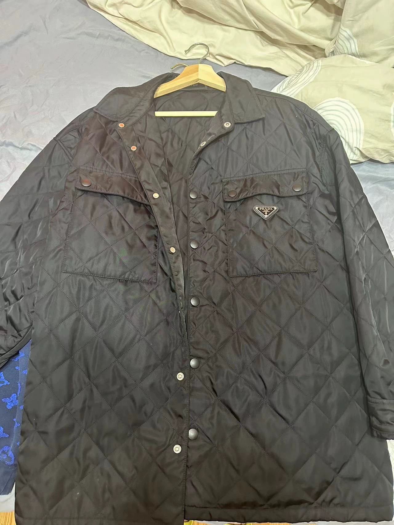 Prada Prada Authentic Cotton Puffer Jacket Size US XL / EU 56 / 4 - 1 Thumbnail
