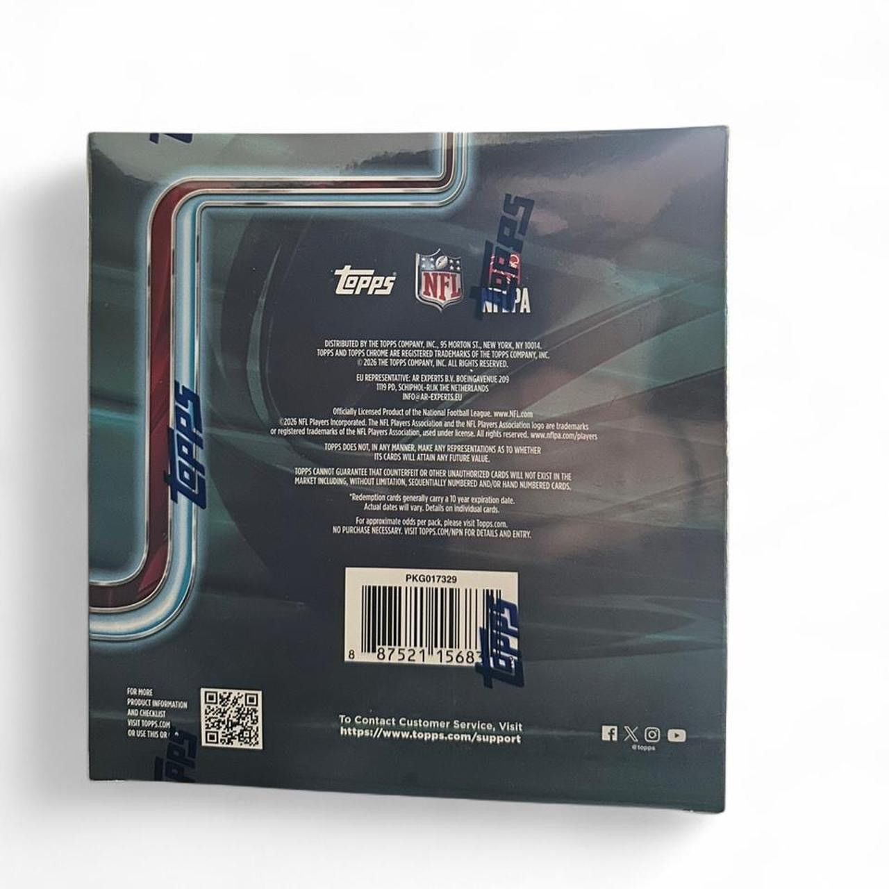Other 2025 Topps Chrome NFL Football Mega Box Size ONE SIZE - 3 Thumbnail