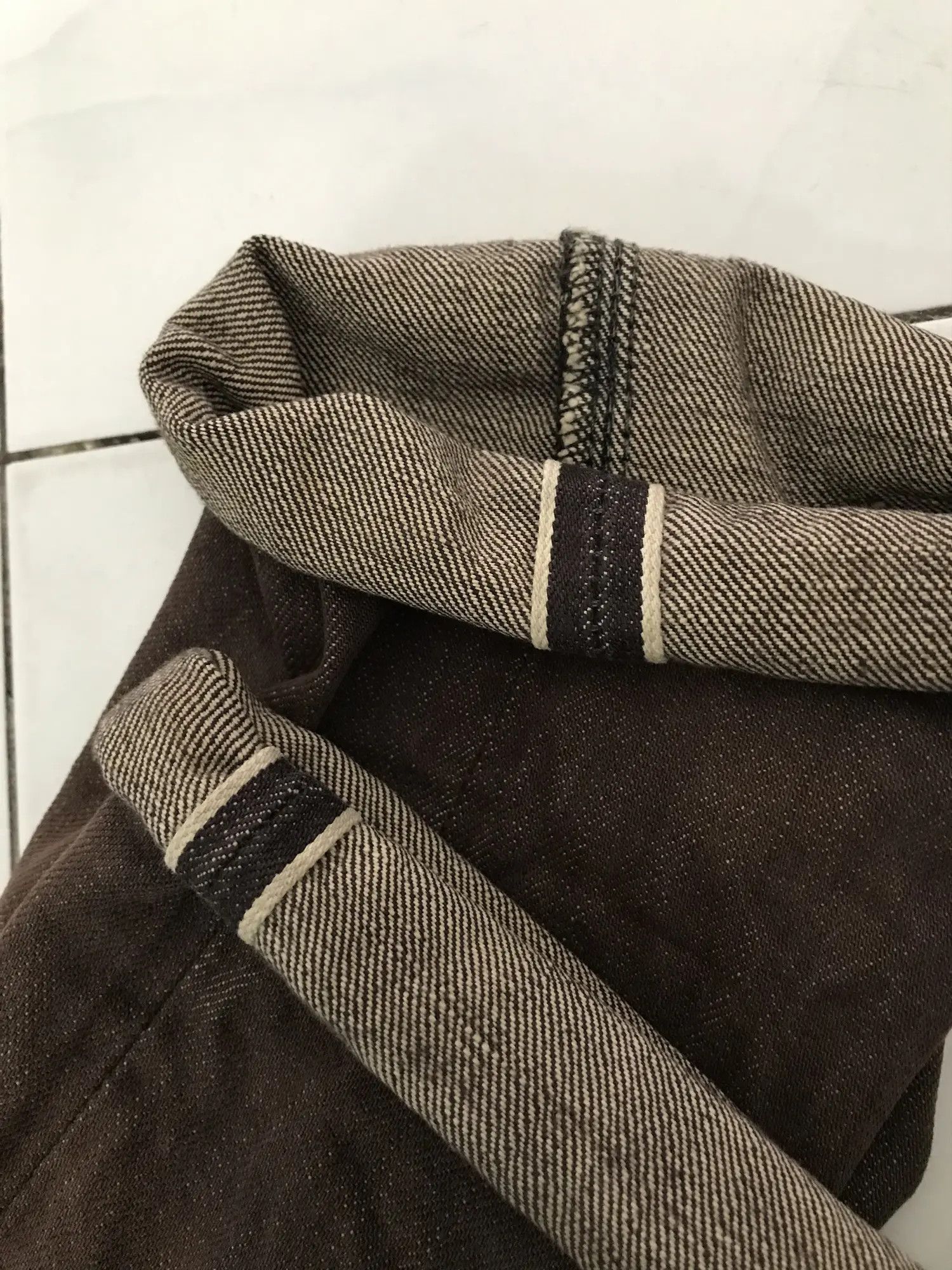 Full Count & Co. Full Count Selvedge Distressed Y2k Denim Size US 30 / EU 46 - 18 Thumbnail