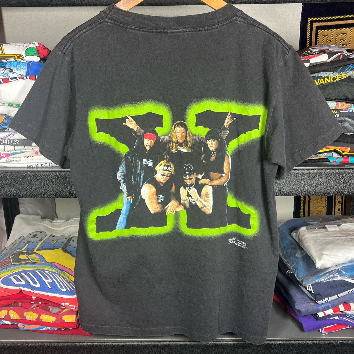 Changes Vintage X Generation WWF wrestling shirt double sided Size US M / EU 48-50 / 2 - 3 Thumbnail