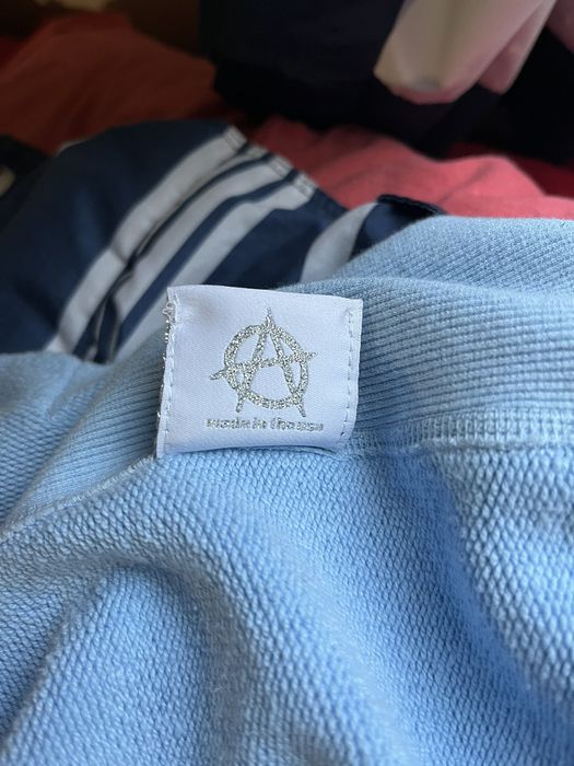 Revenge Revenge Baby Blue Chenille Hoodie