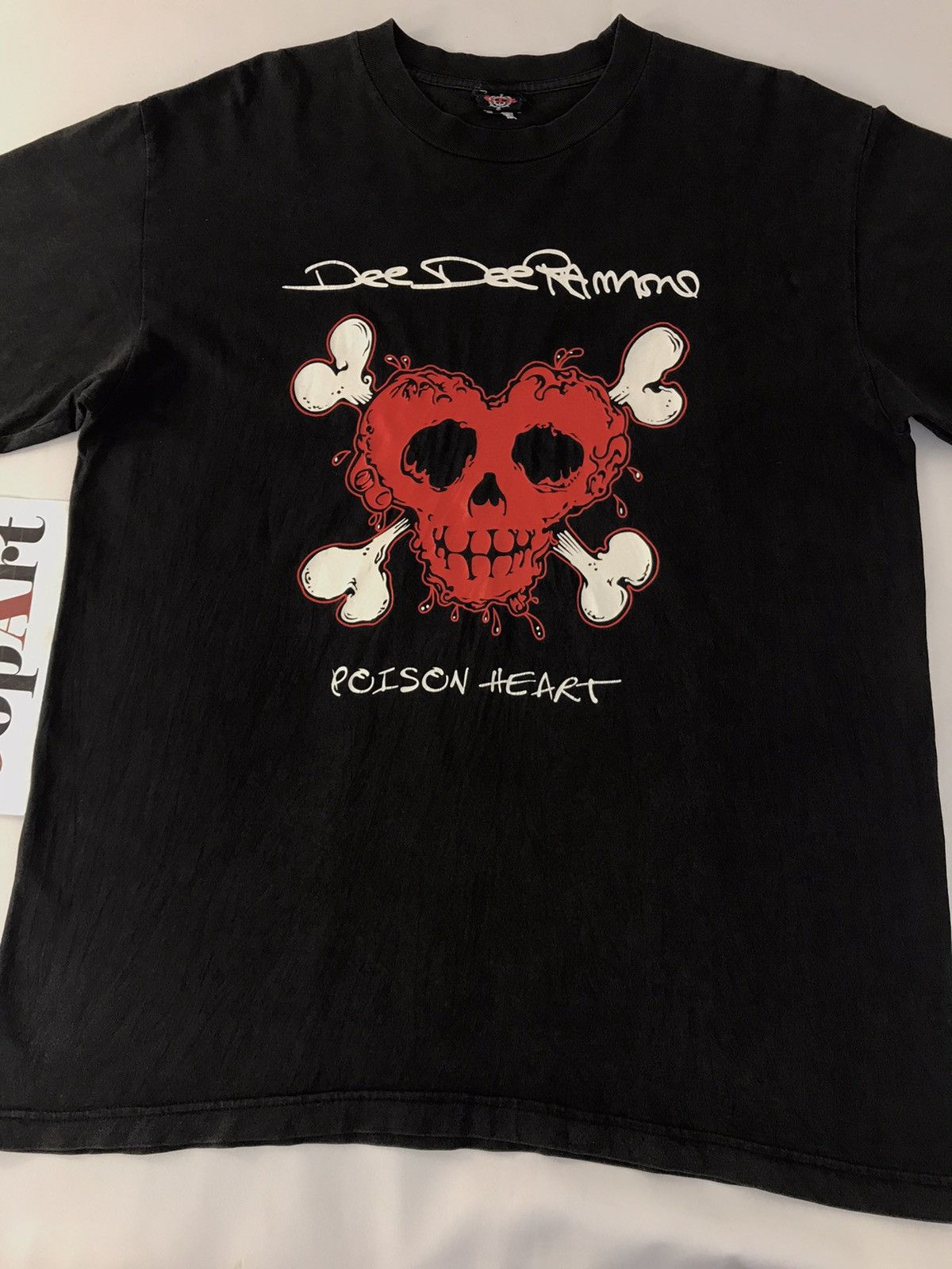Band Tees Ramones Dee-Dee Poison Heart Punk Rock Band Tee Size US XL / EU 56 / 4 - 3 Thumbnail