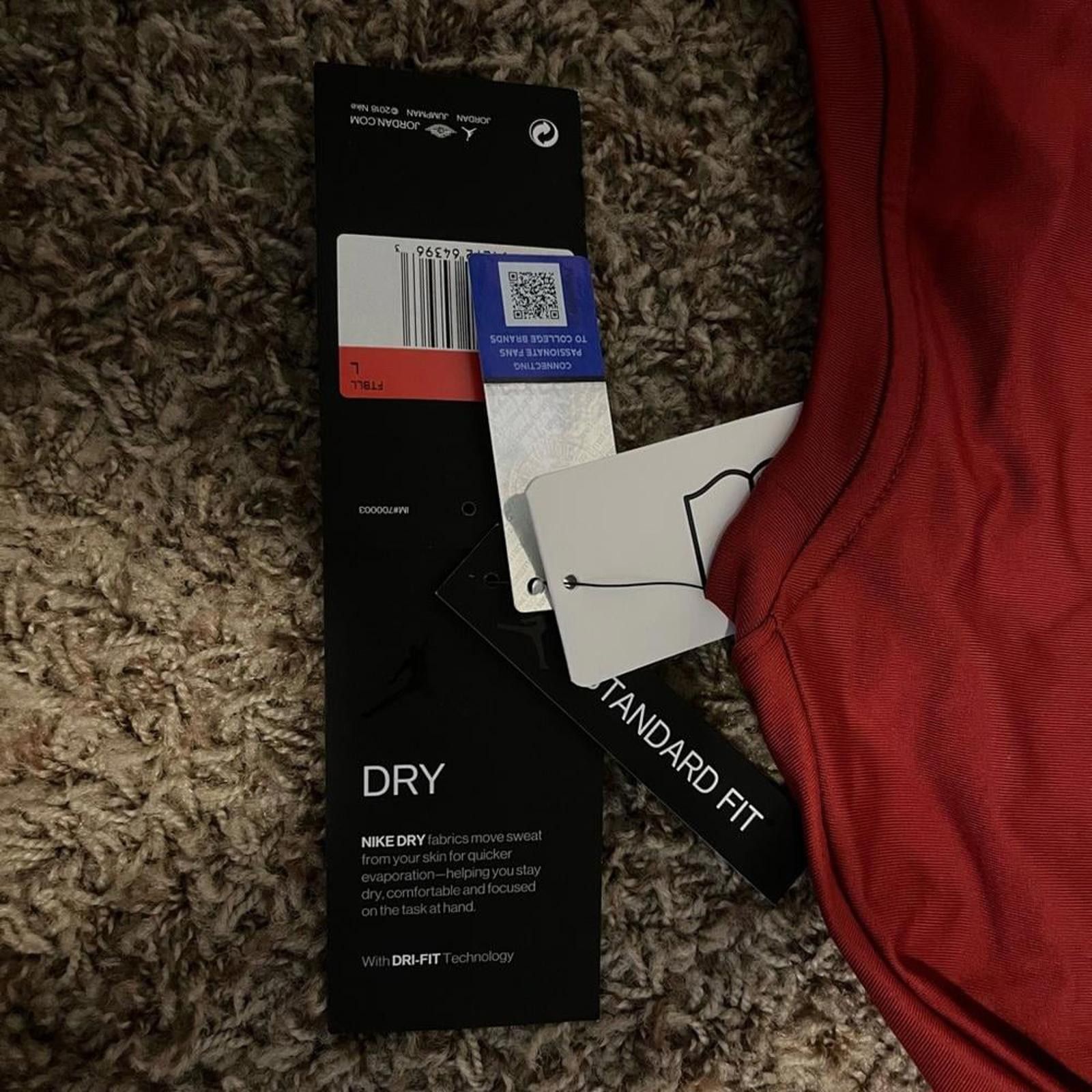 Jordan Brand Jordan OU Collage Long Sleeve Warm-Up Shirt Sample Size US L / EU 52-54 / 3 - 7 Thumbnail