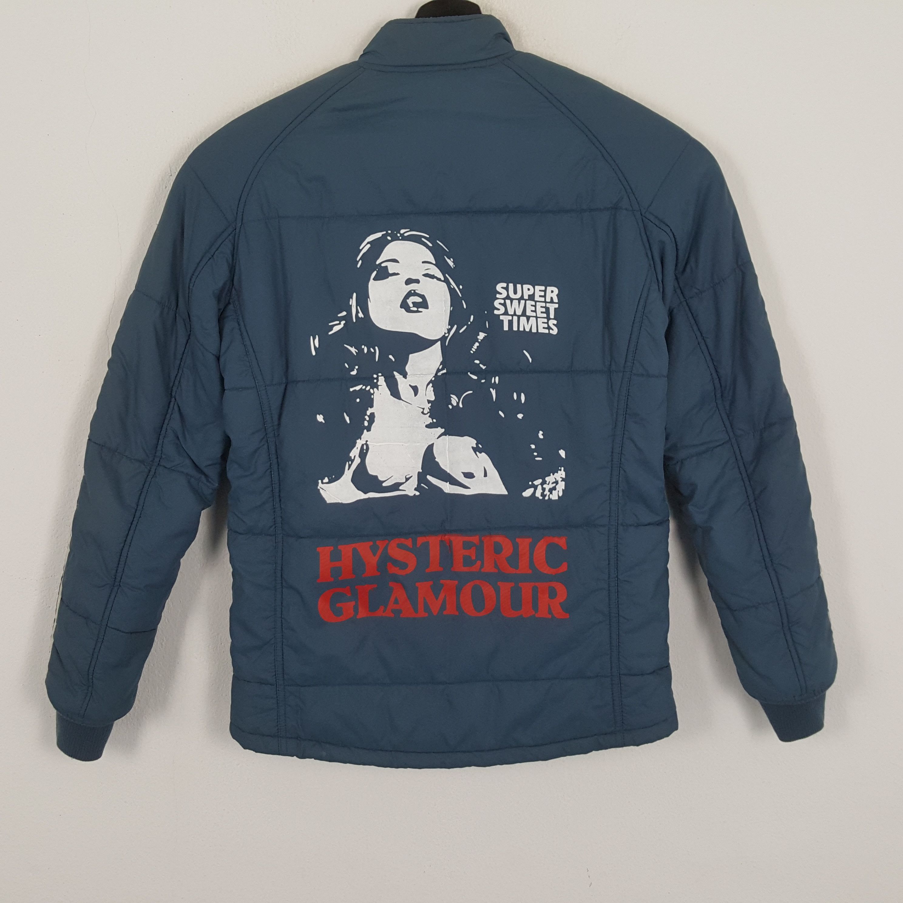 Hysteric Glamour × Japanese Brand × Vintage HYSTERIC GLAMOUR Japanese Brand Custom Art Puffer Jacket Size US S / EU 44-46 / 1 - 1 Thumbnail