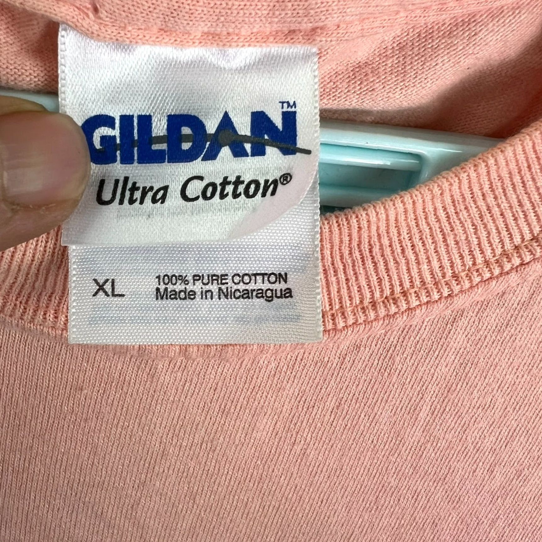 Gildan Gildan Ultra Cotton T-Shirt - Adult XL Orange - Graphic Print - 2008 Laconia 85th Motorcycle Rally - Mens Short Sleeve Size US XL / EU 56 / 4 - 6 Thumbnail