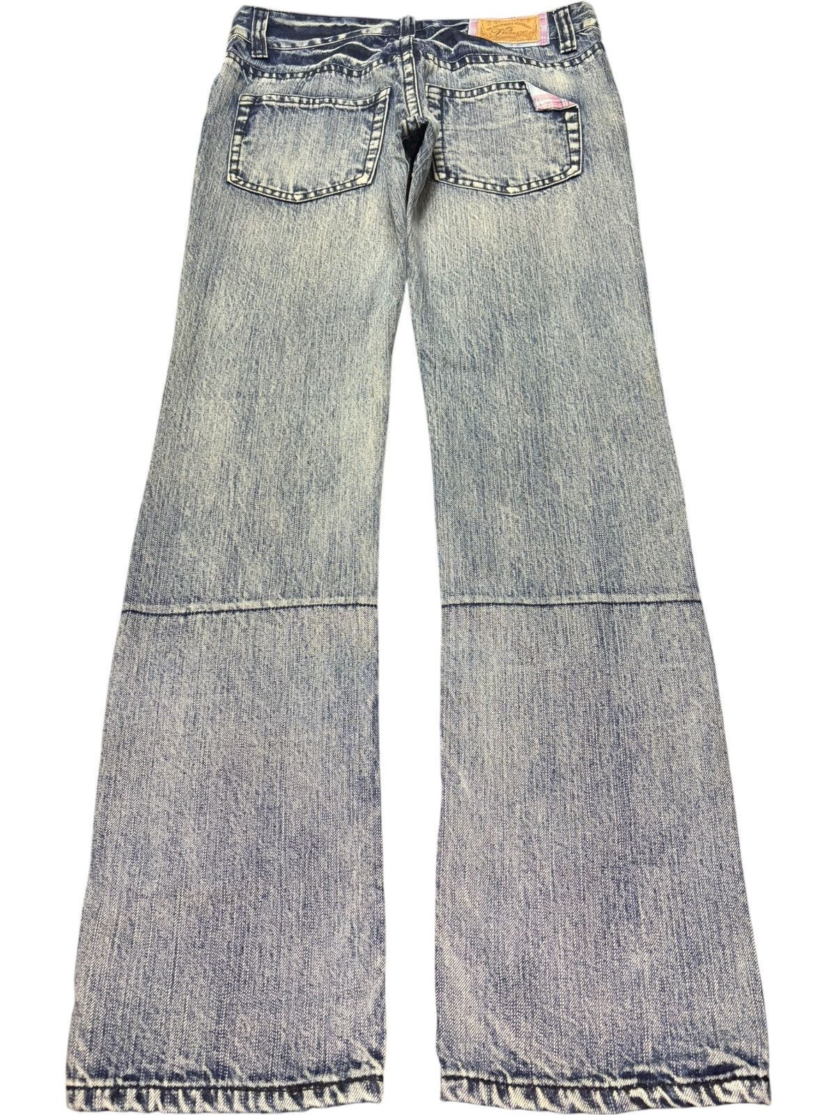 Ksubi Vintage Japanese Brand Bleached Wash Distressed Jeans Size 30" / US 8 / IT 44 - 2 Thumbnail
