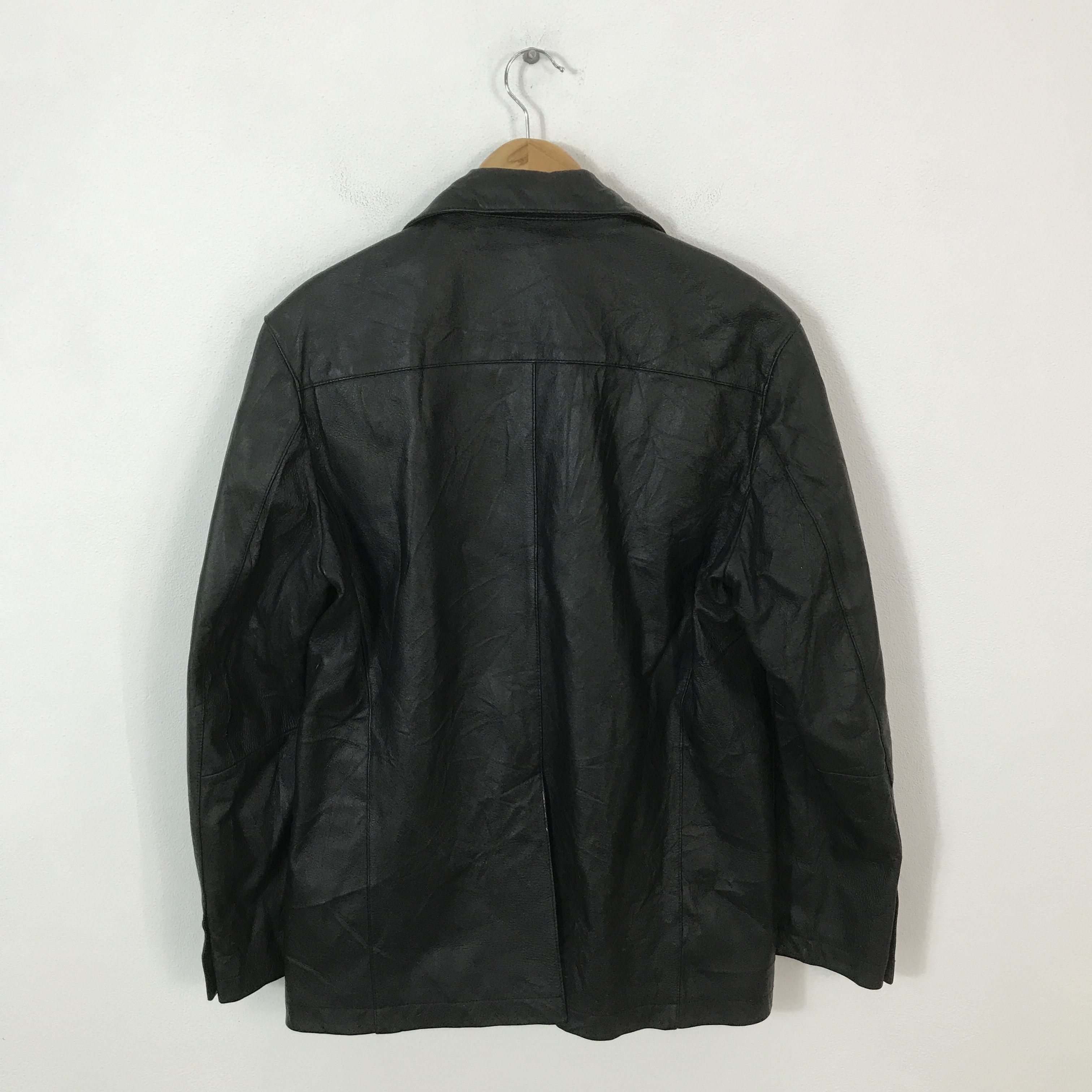 Japanese Brand Japan Gothic abx leather Blazer jacket K65B5 Size US M / EU 48-50 / 2 - 3 Thumbnail
