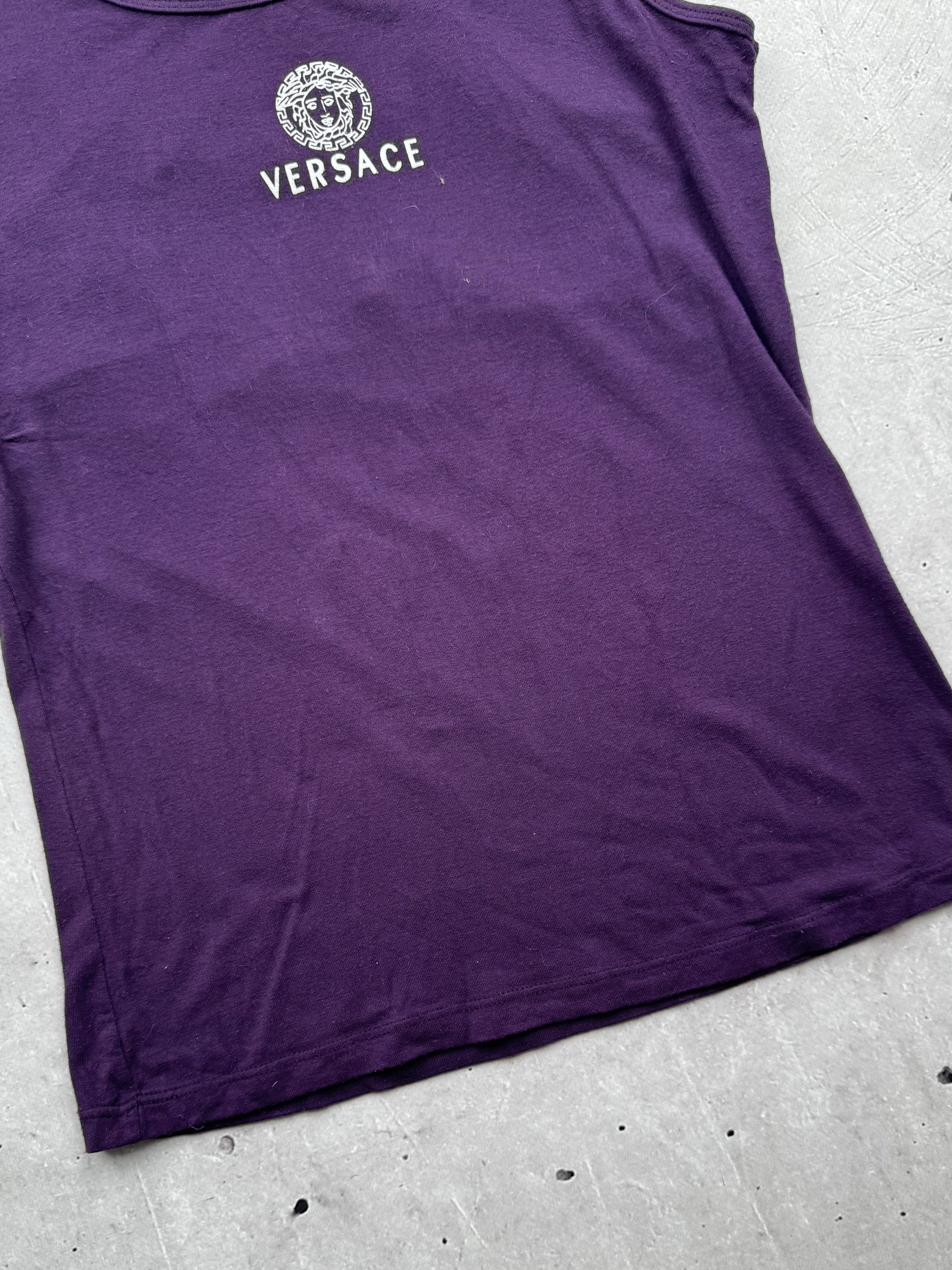 Versace × Vintage Versace Vintage Printed Double Tank Top Size M / US 6-8 / IT 42-44 - 7 Thumbnail
