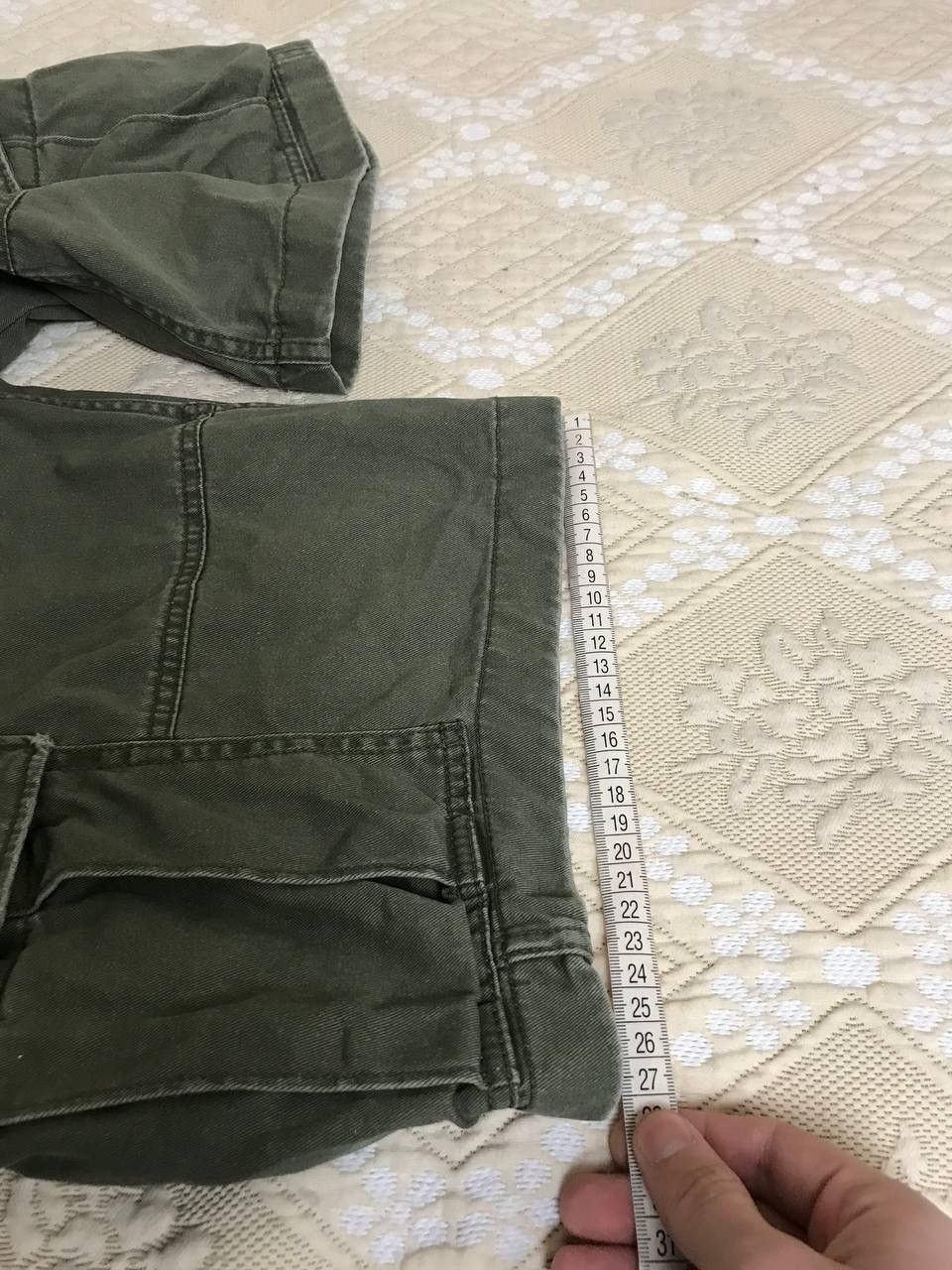 Denim & Supply Ralph Lauren 🔥 Denim & Supply Ralph Lauren Cargo Army Shorts Y2K Work USA Size US 33 - 11 Thumbnail