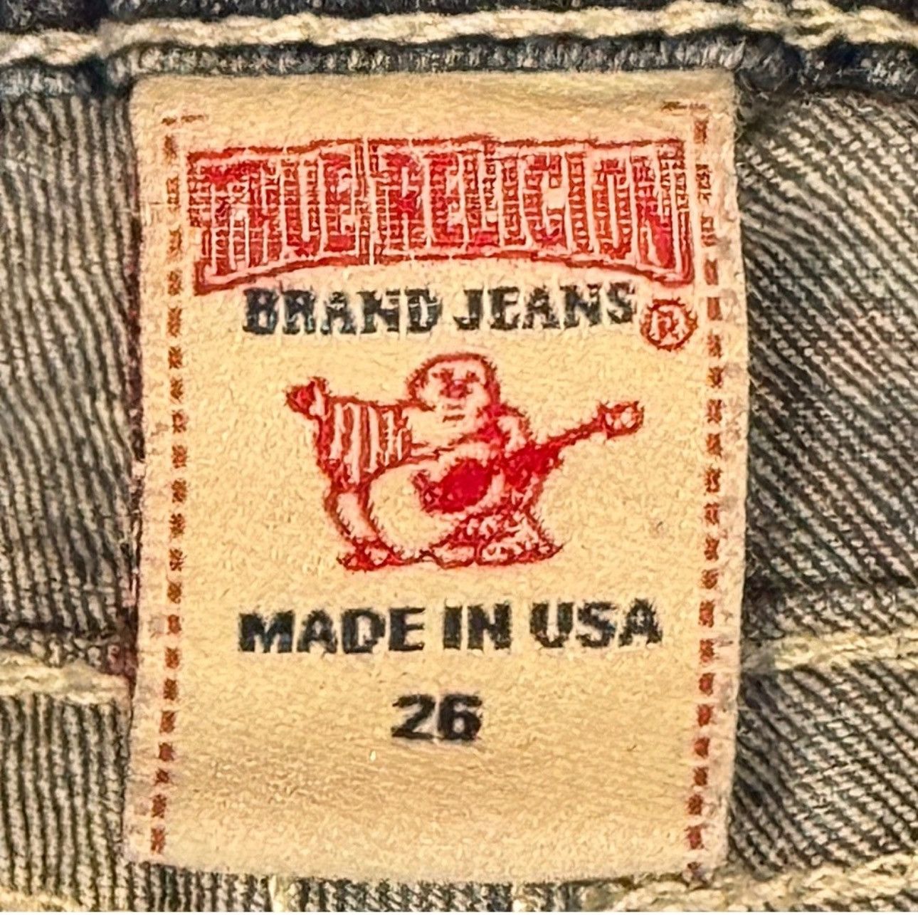 True Religion TRUE RELIGION Vintage Jeans Womens 26 × 24" Rainbow Size 26" / US 2 / IT 38 - 11 Thumbnail
