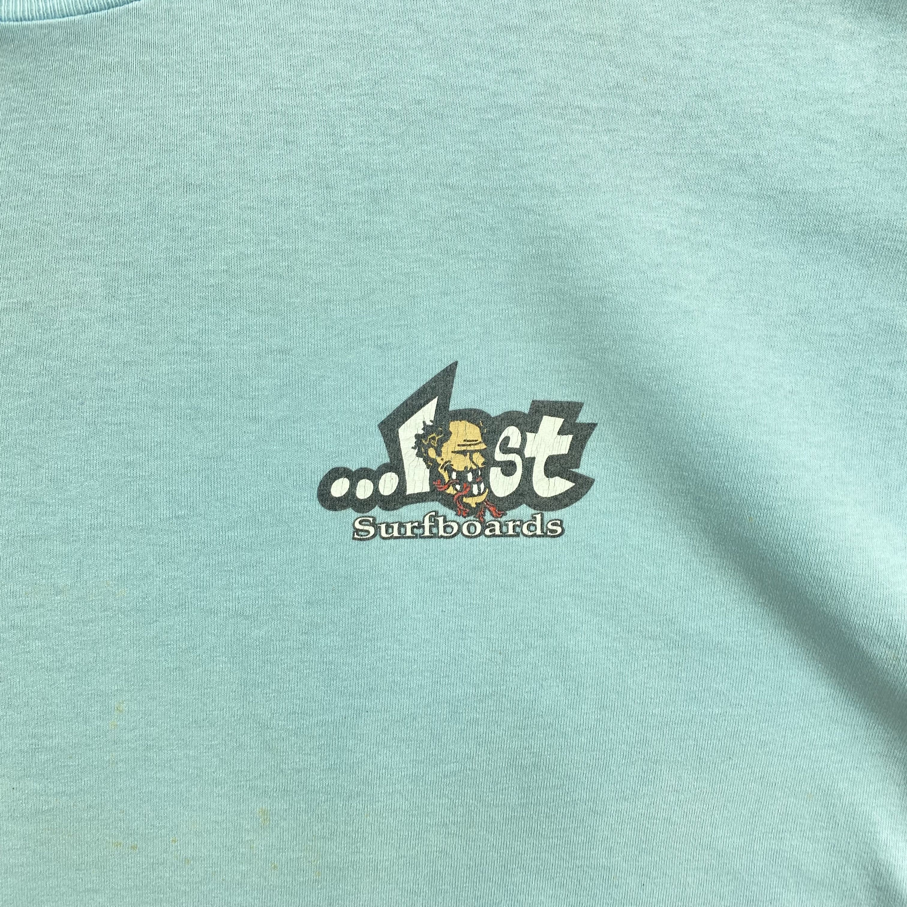 Vintage Vintage 90s Lost Enterprise T-Shirt Surfwear Nude Tee Size US L / EU 52-54 / 3 - 4 Thumbnail