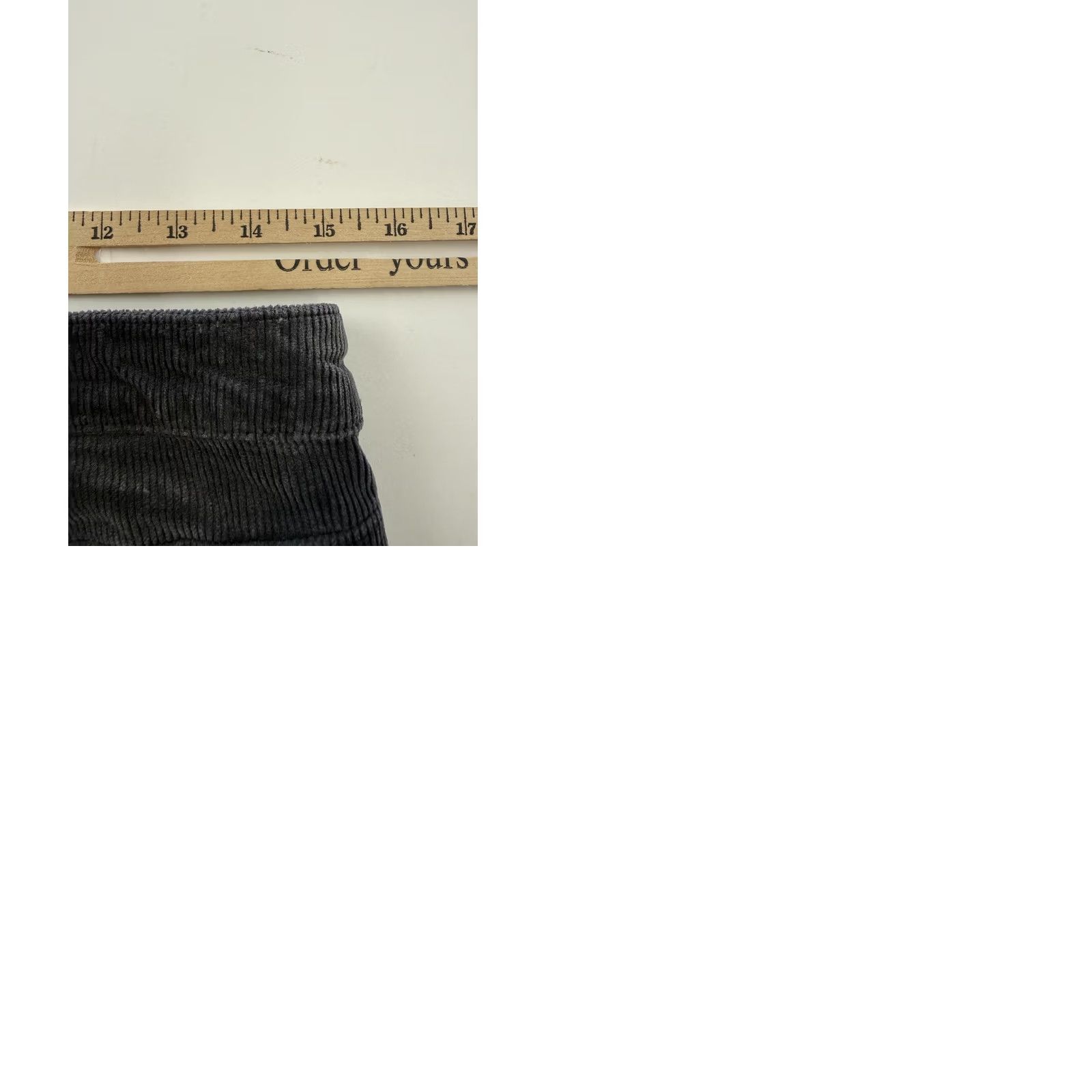 J.Crew J.Crew Pants Womens 31 Gray City Fit Corduroy Flare Leg 5 Pocket Stretch Casual Size 24" / US 00 / IT 34 - 10 Thumbnail