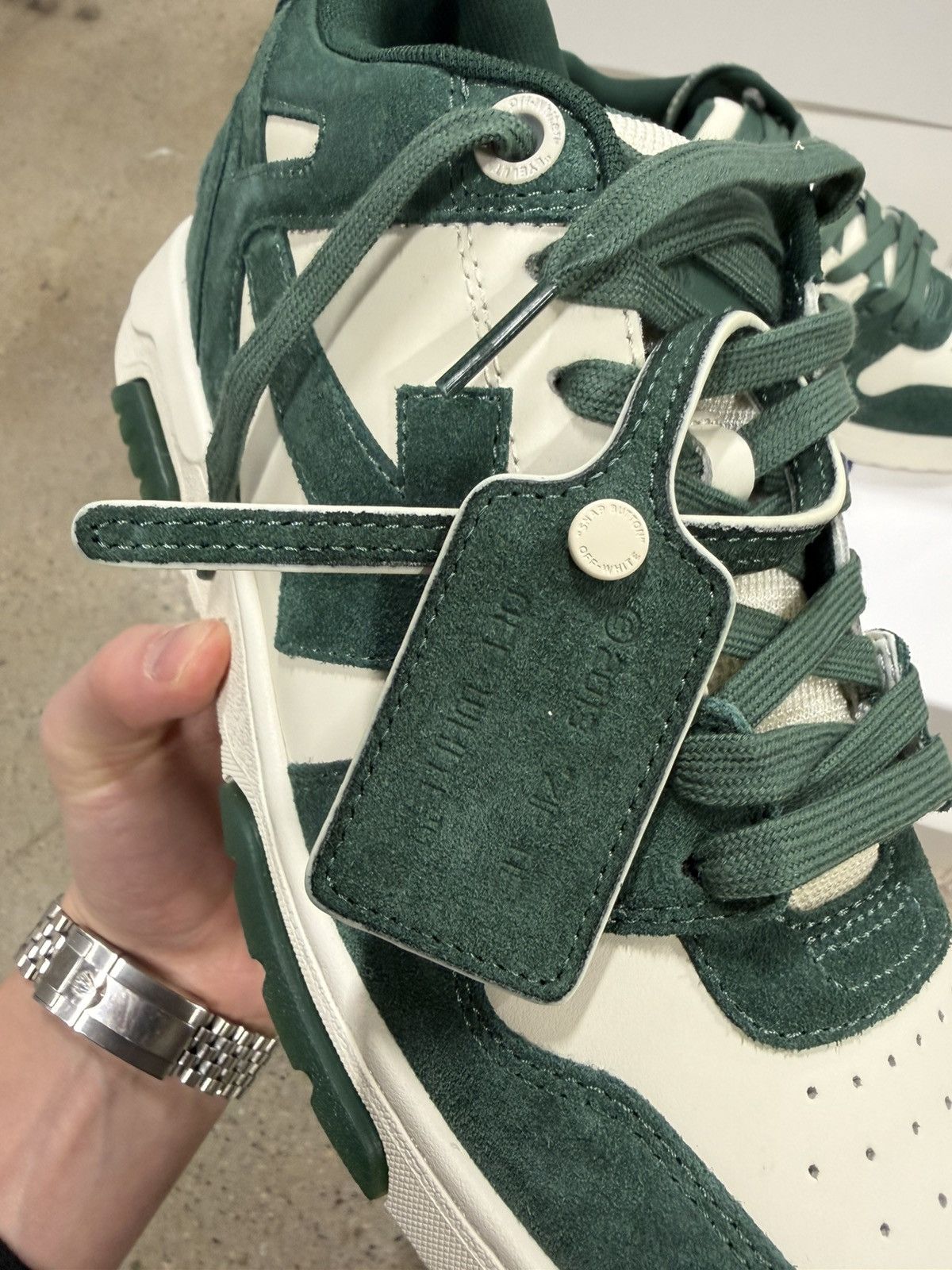 Off-White Off-White Out Of Office Sneaker NEW 750$ Size US 9 / EU 42 - 3 Thumbnail