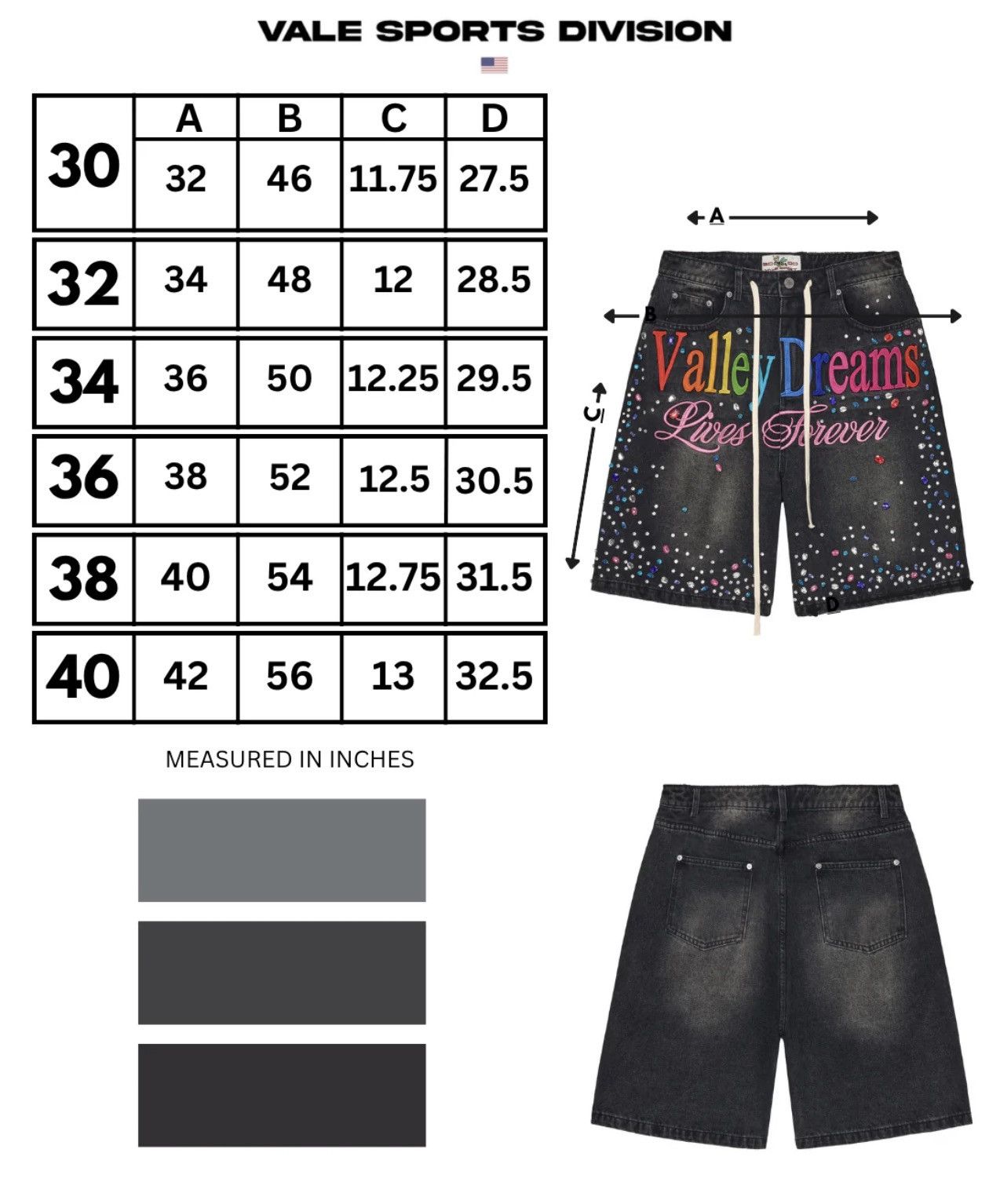 Vale Vale Forever Ice Cream Jorts Size US 36 / EU 52 - 17 Thumbnail