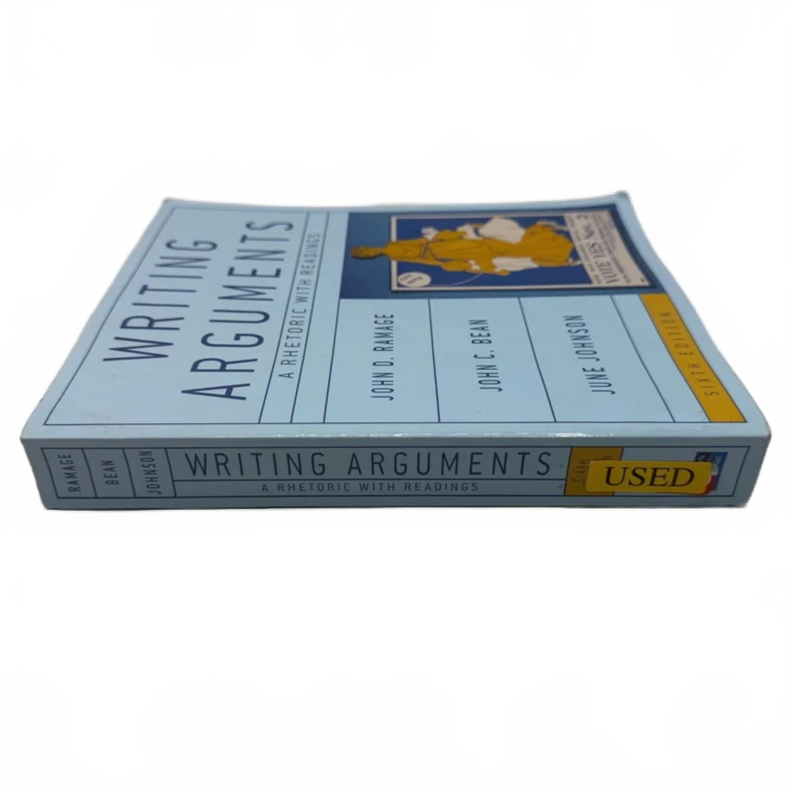 Other Writing Arguments A Rhetoric with Readings Sixth Edition Size ONE SIZE - 6 Thumbnail