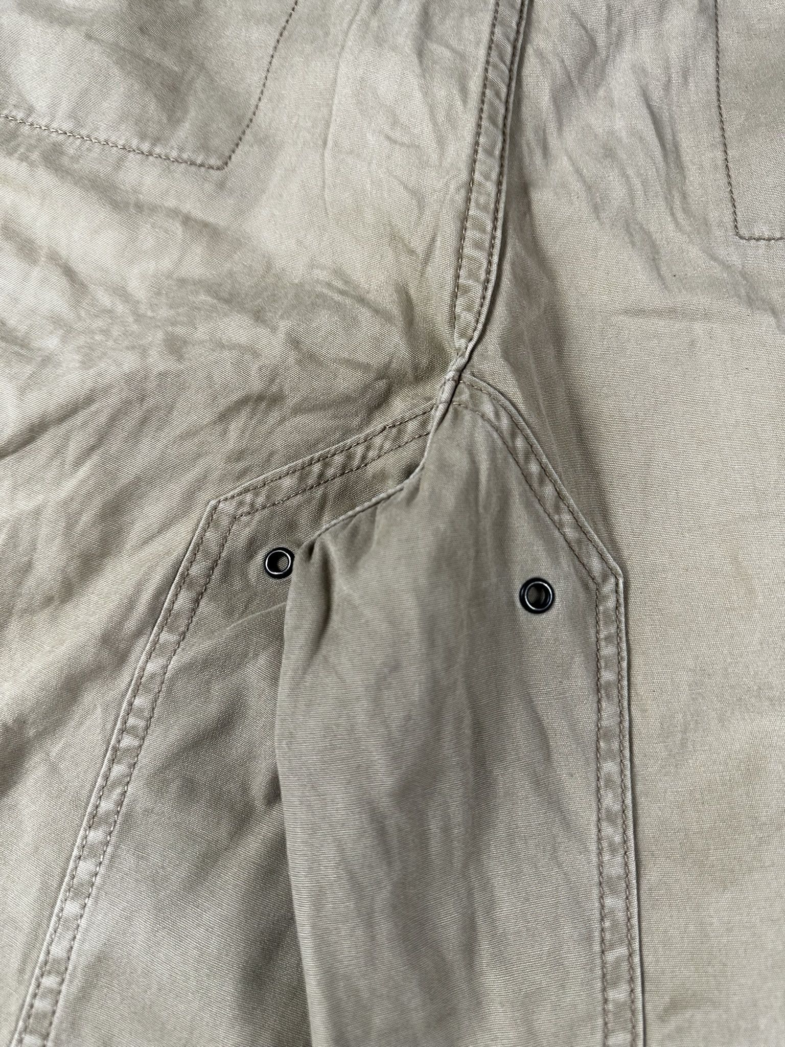 Schott 2000s Schott Baggy Cargo Military Washed Y2k Shorts Size US 32 / EU 48 - 8 Thumbnail