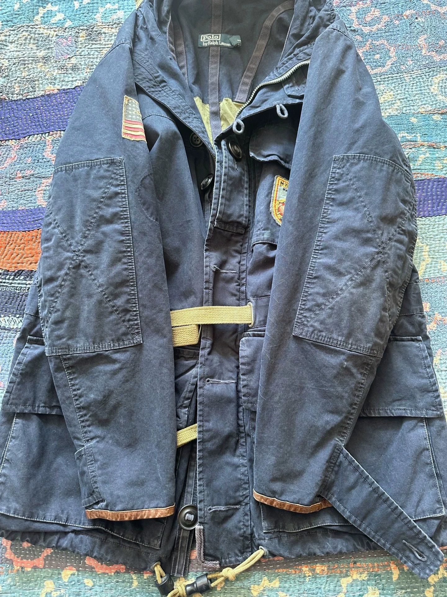 RRL Ralph Lauren RRL Heavy Distressed Washed Jacket M - Excellent Size US M / EU 48-50 / 2 - 4 Thumbnail