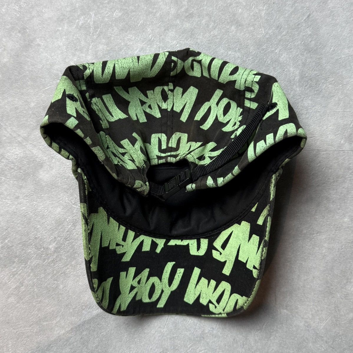 Supreme Vintage 2001 Supreme Graffiti Hat Size ONE SIZE - 5 Thumbnail